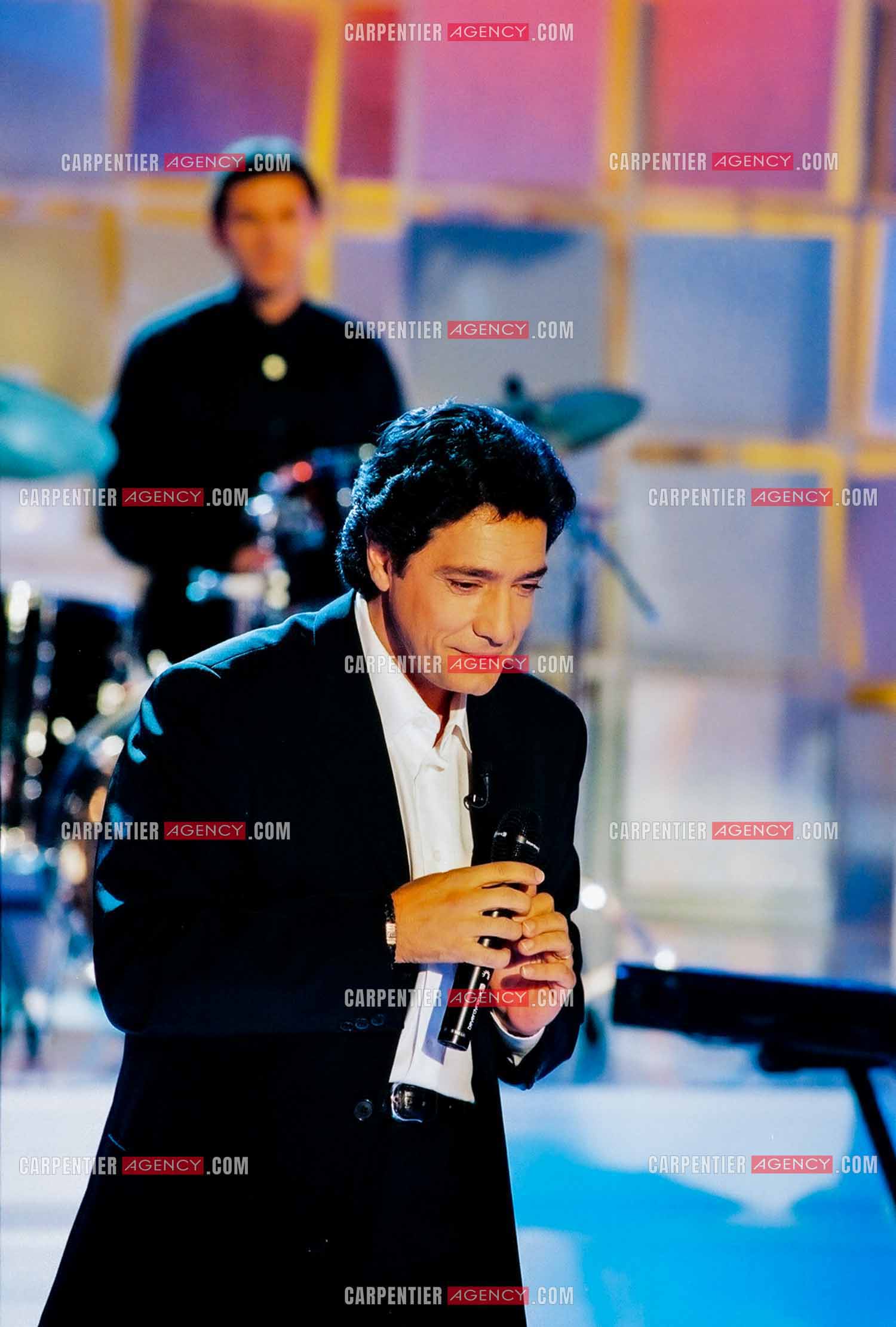 Le chanteur Frédéric François invité de l'émission “Vivement dimanche prochain“.   ( Exclusif )