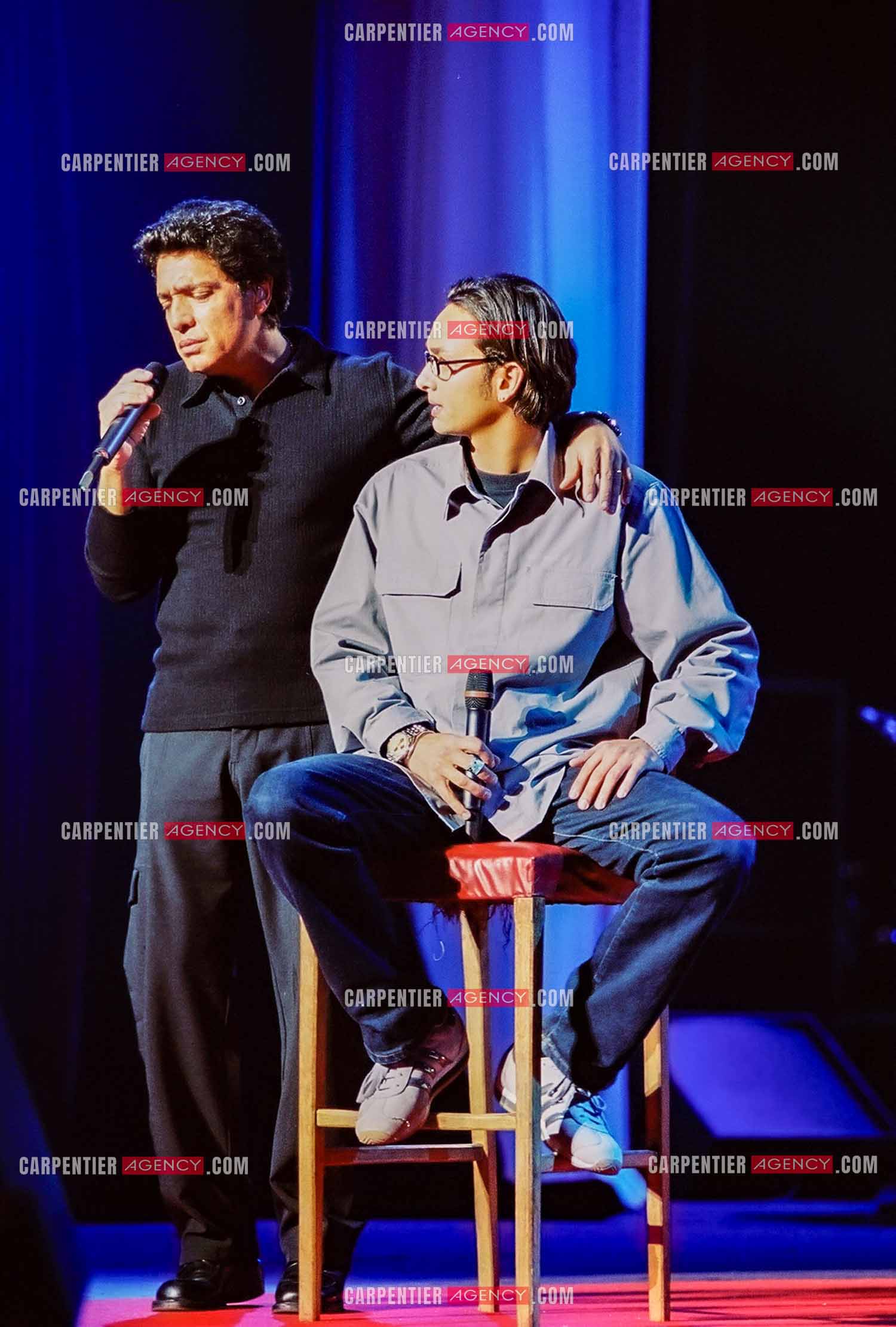 RTL Télévision rend hommage à Frédéric François autour de sa famille et ses amis. Frédéric et son fils Anthony pour un duo.   ( Exclusif )