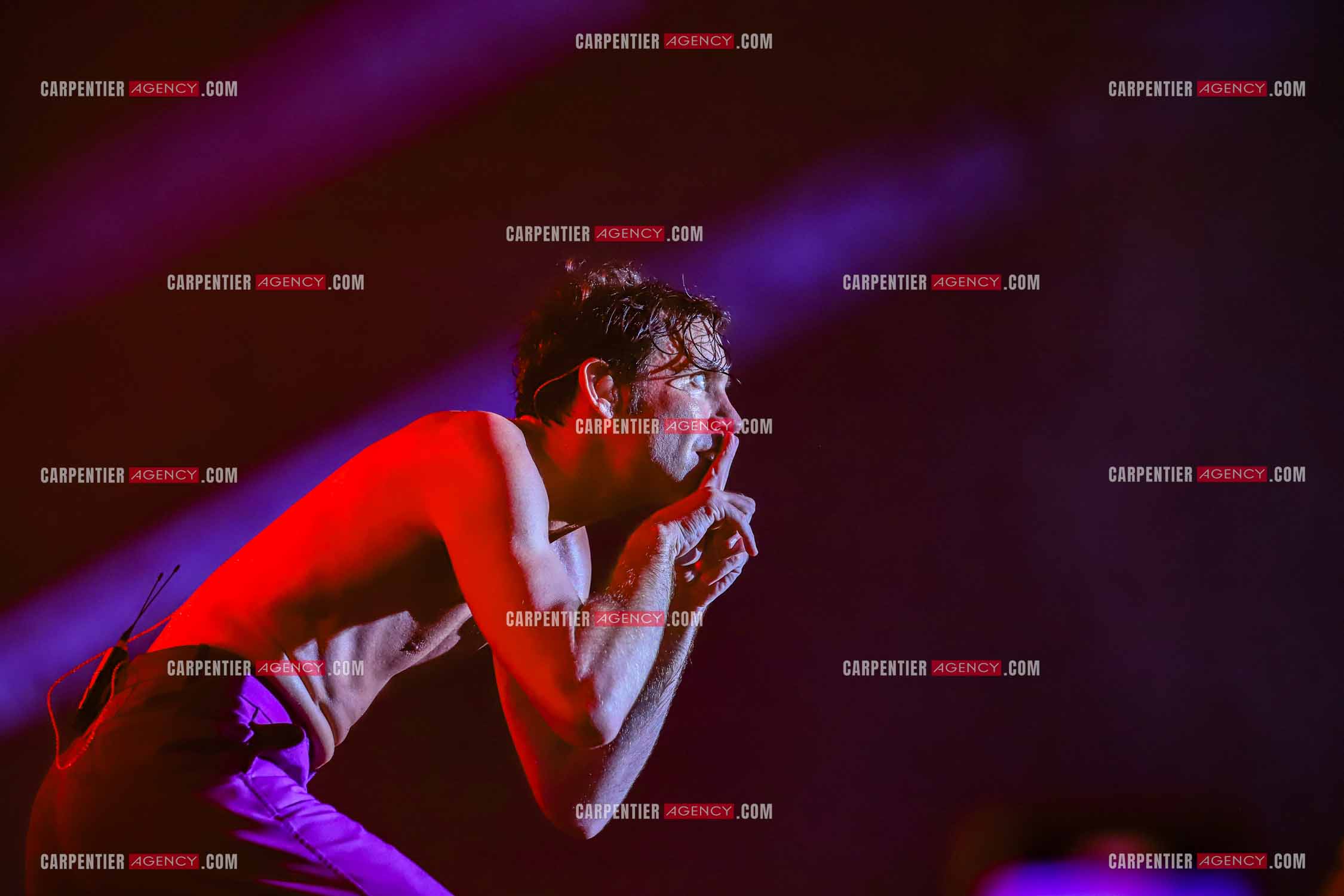 Le chanteur Mika en concert sur les plages du Mourillon.     ( Exclusif )