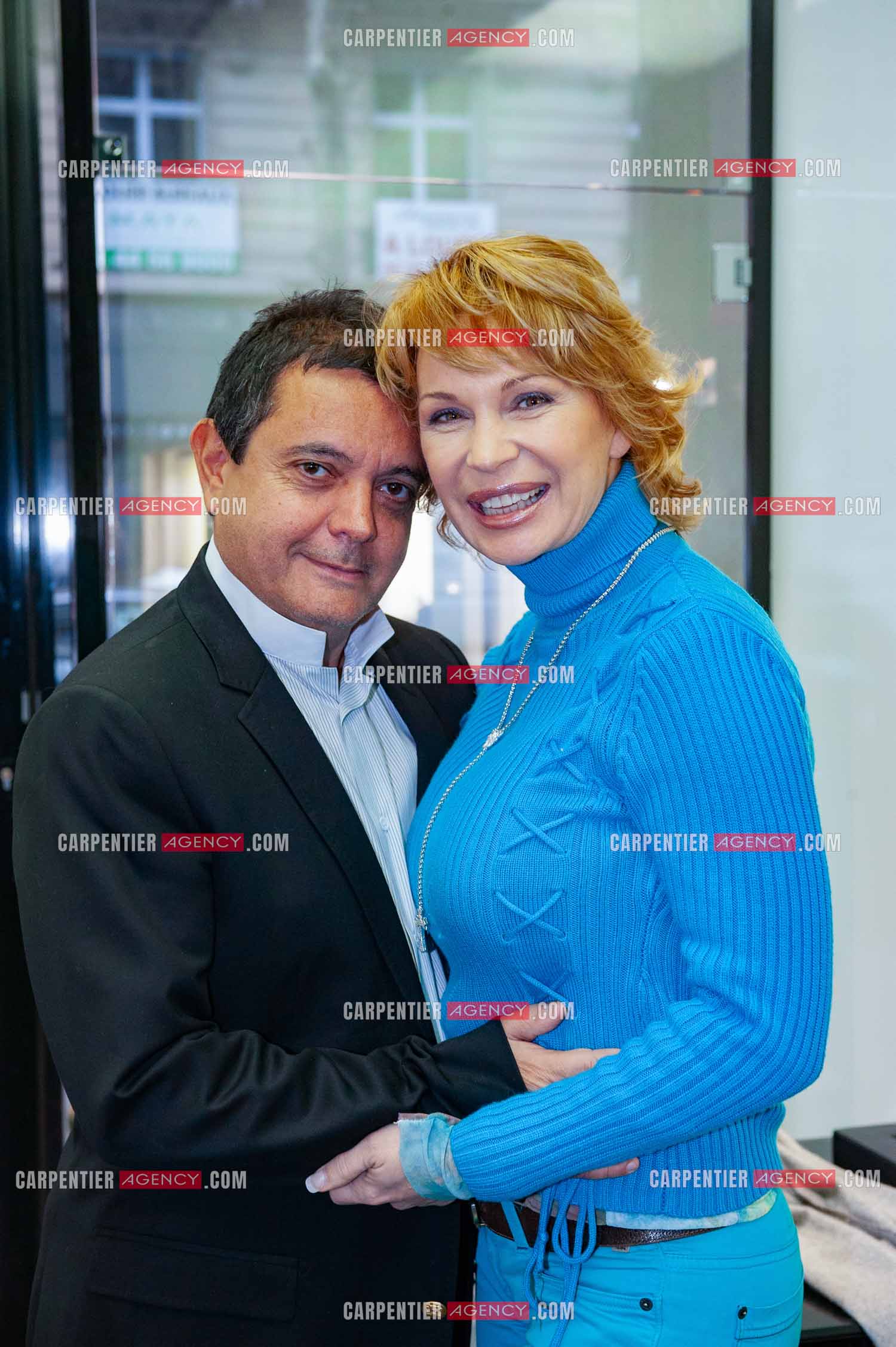 L'animatrice Marlène Mourreau chez le Maître joalier Edouard Nahum pour une sélection de bijoux.     ( Exclusif )