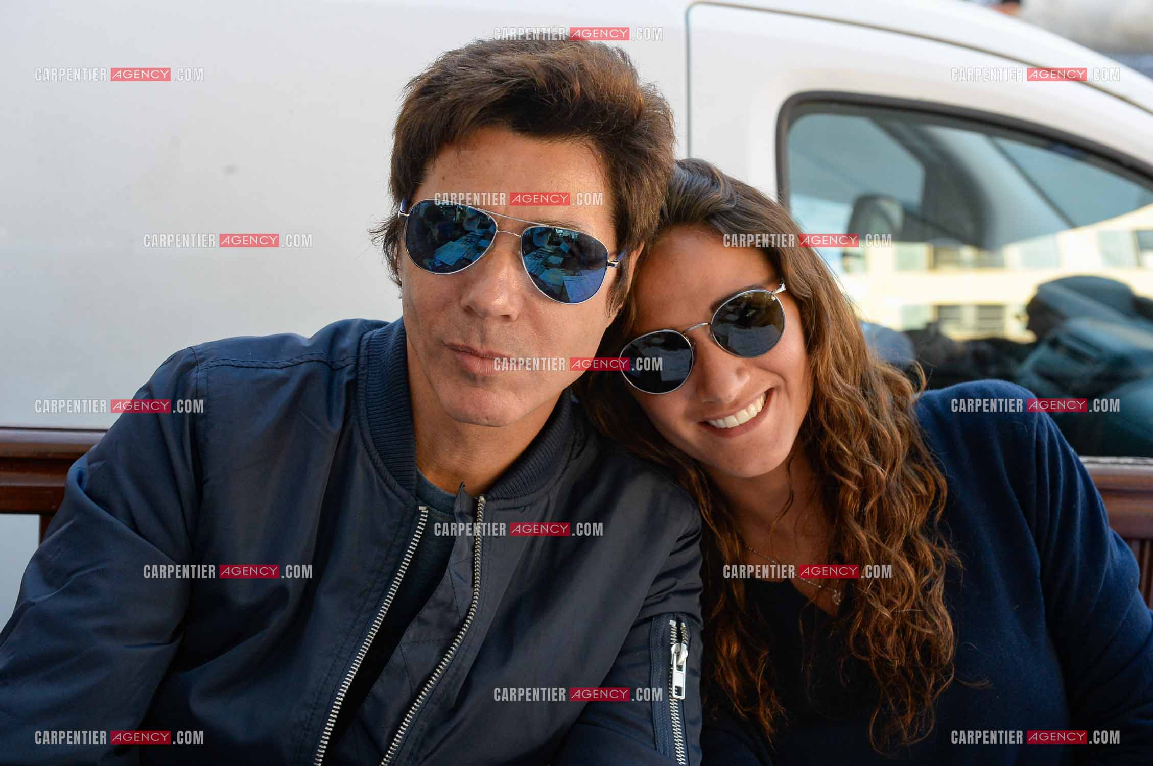 Le chanteur Jean-Luc Lahaye avec sa fille Margaux.   ( Exclusif )