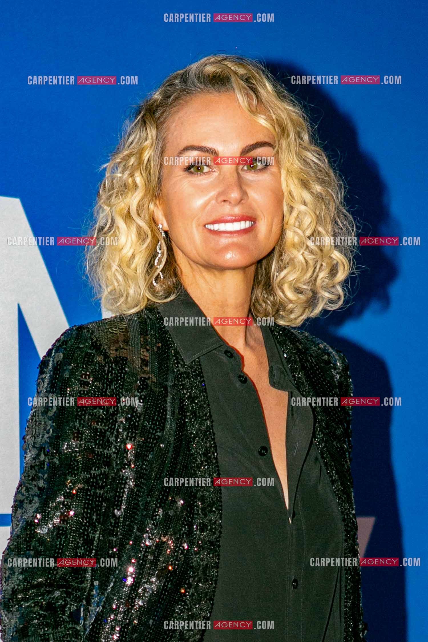 Inauguration de l'exposition sur Johnny Hallyday au Parc des Expositions de la Porte de Versailles. Laeticia Hallyday.