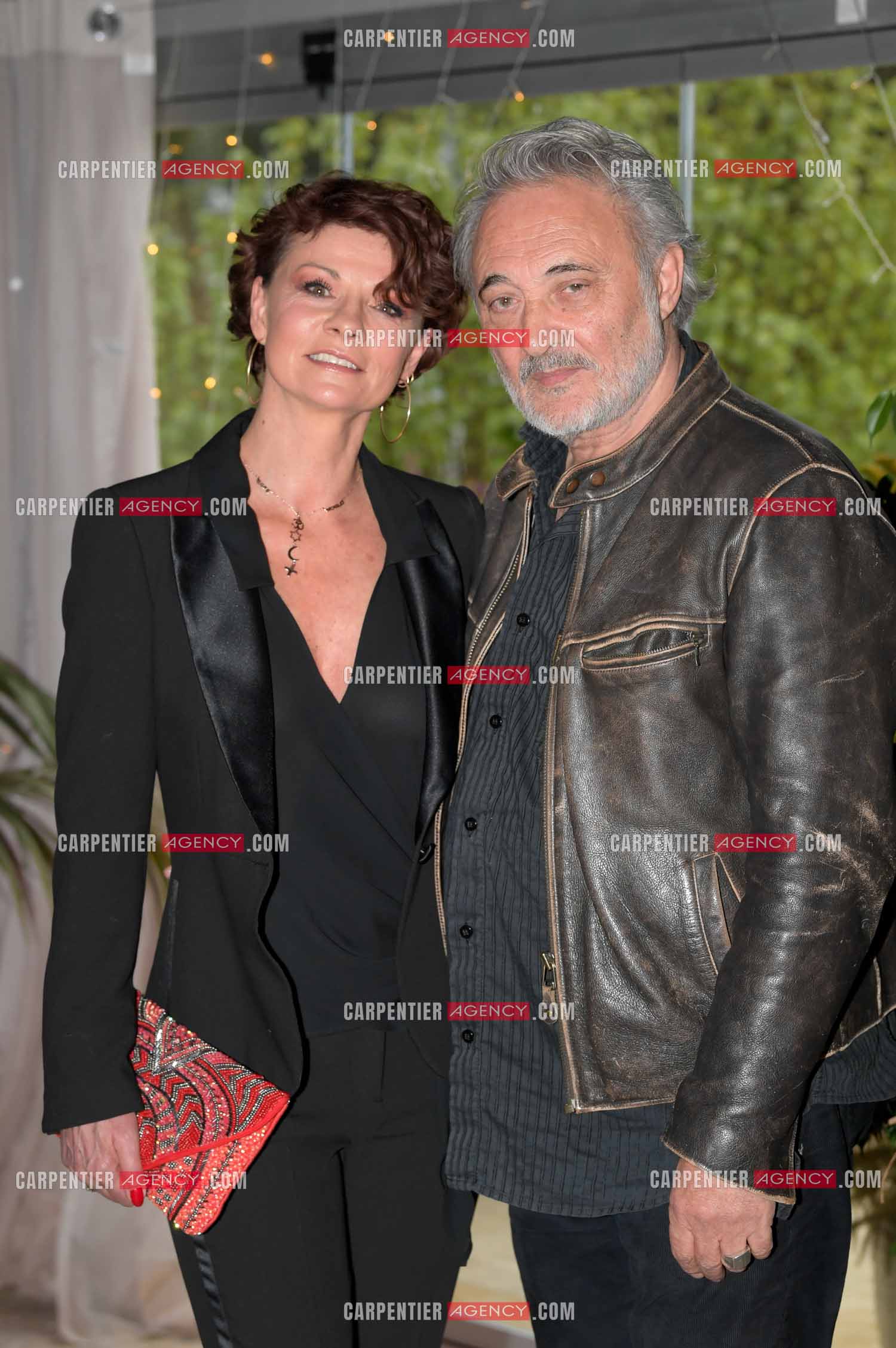 L'acteur Jean-Louis Tribes et l'actrice Candice Berner.   ( Exclusif )