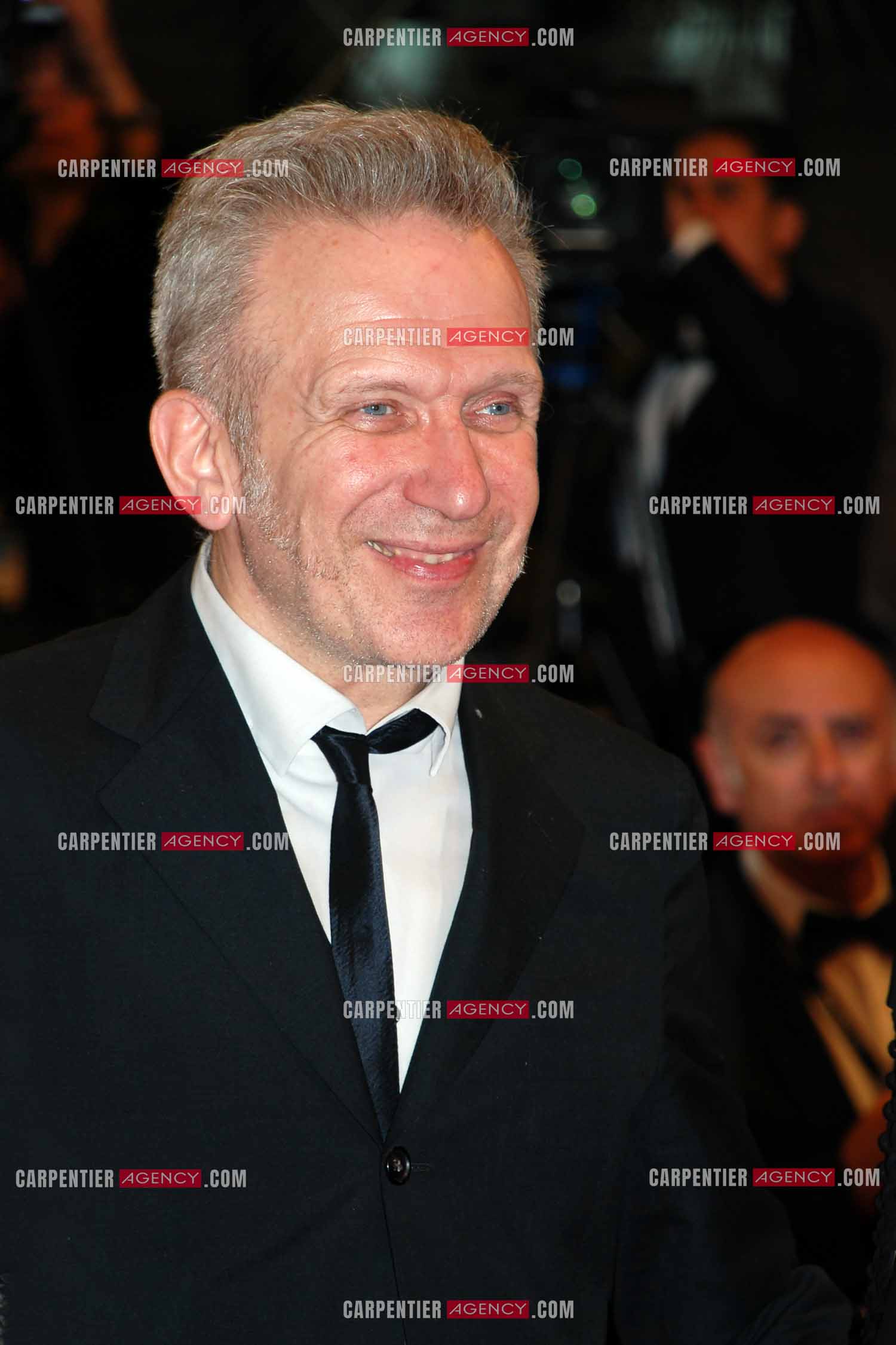 Le couturier français Jean-Paul Gaultier lors du Festival de Cannes en 2012.