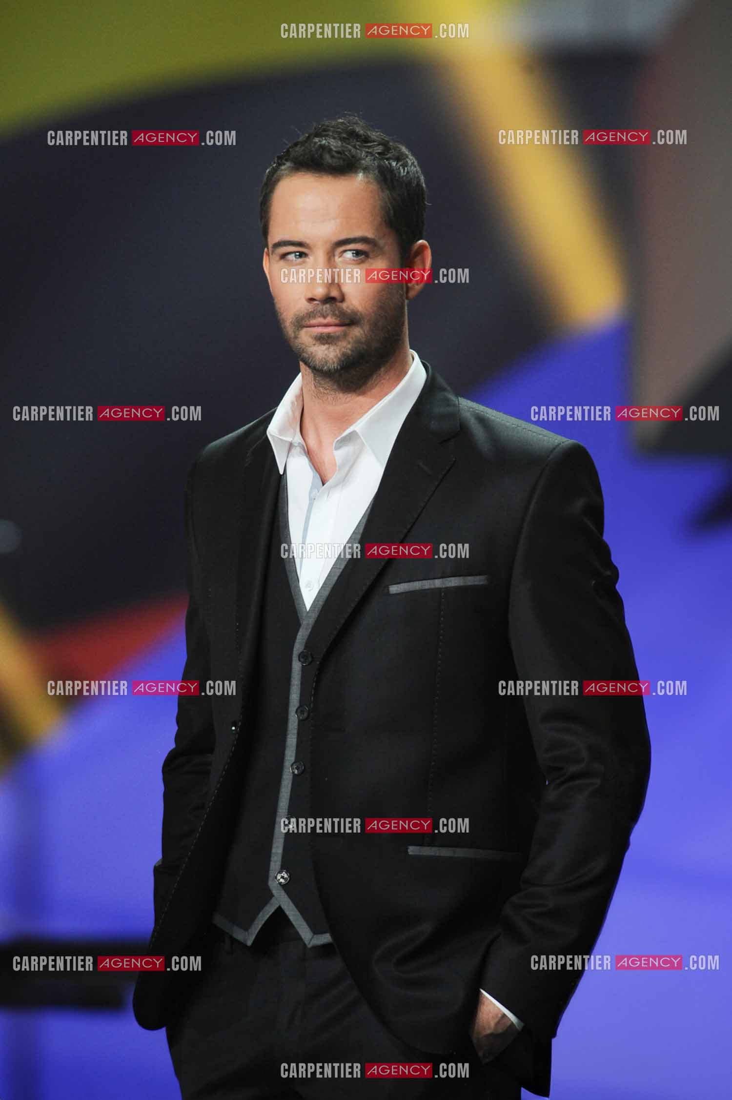 28e cérémonie des Victoires de la musique le 8 février 2013 au Zénith de Paris. Le chanteur Émmanuel Moire.