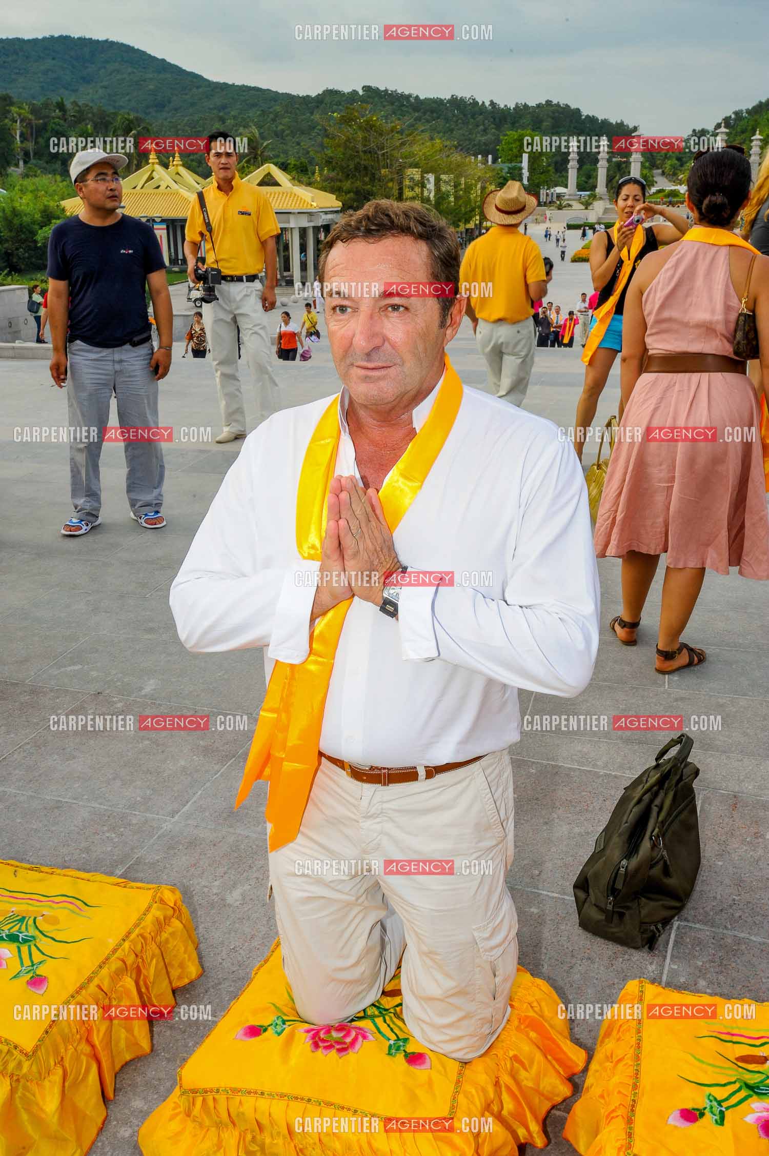 Gérald Marie Président de Elite Model Management lors de la finale internationale à Sanya en Chine pour la saison 2008.   ( Exclusif )