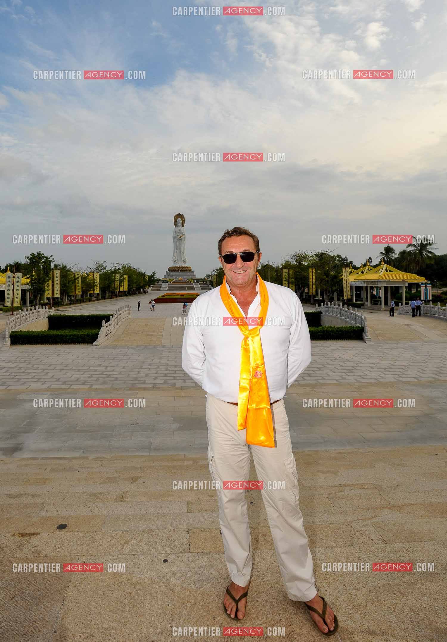 Gérald Marie Président de Elite Model Management lors de la finale internationale à Sanya en Chine pour la saison 2008.   ( Exclusif )