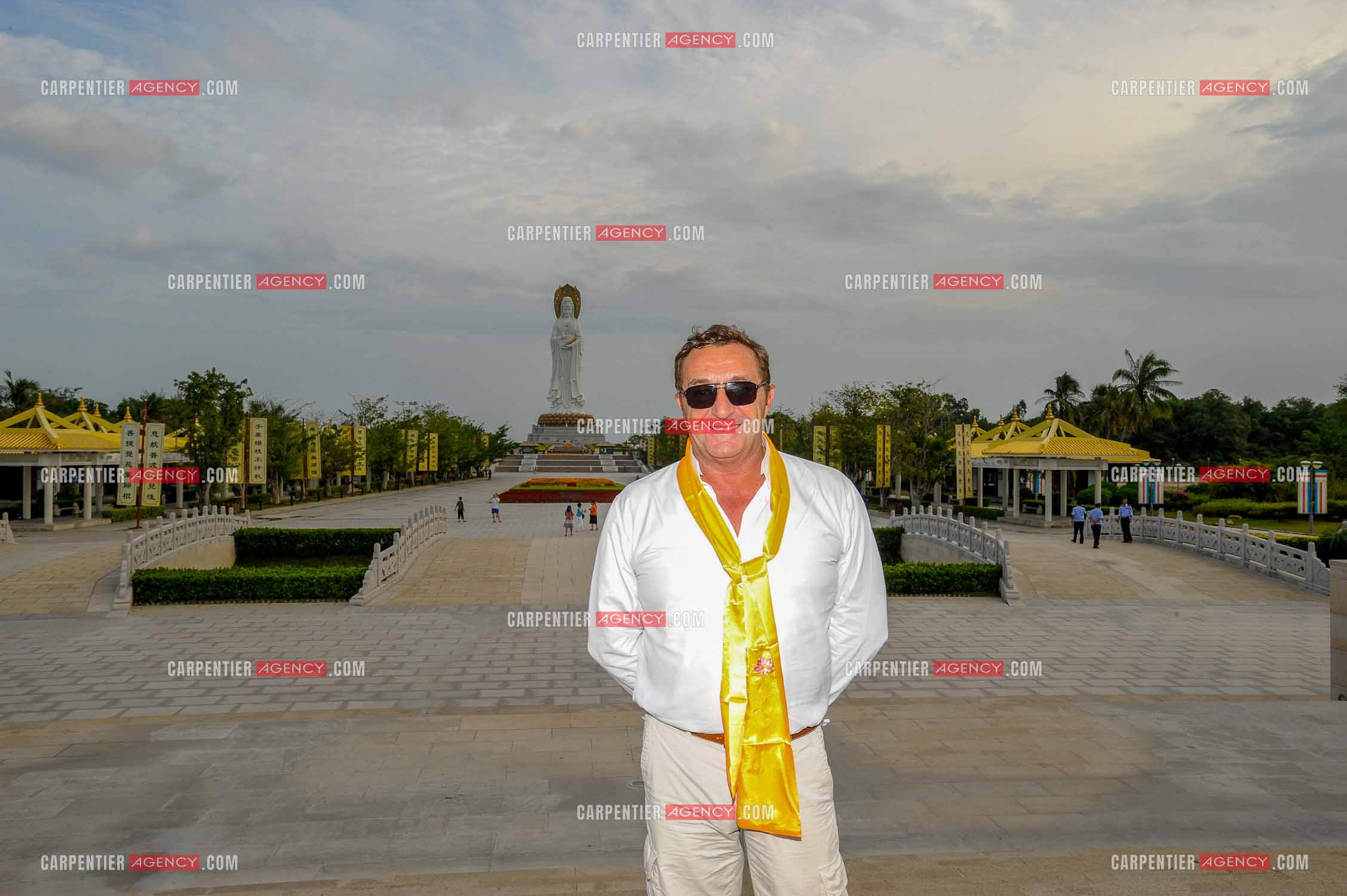 Gérald Marie Président de Elite Model Management lors de la finale internationale à Sanya en Chine pour la saison 2008.   ( Exclusif )