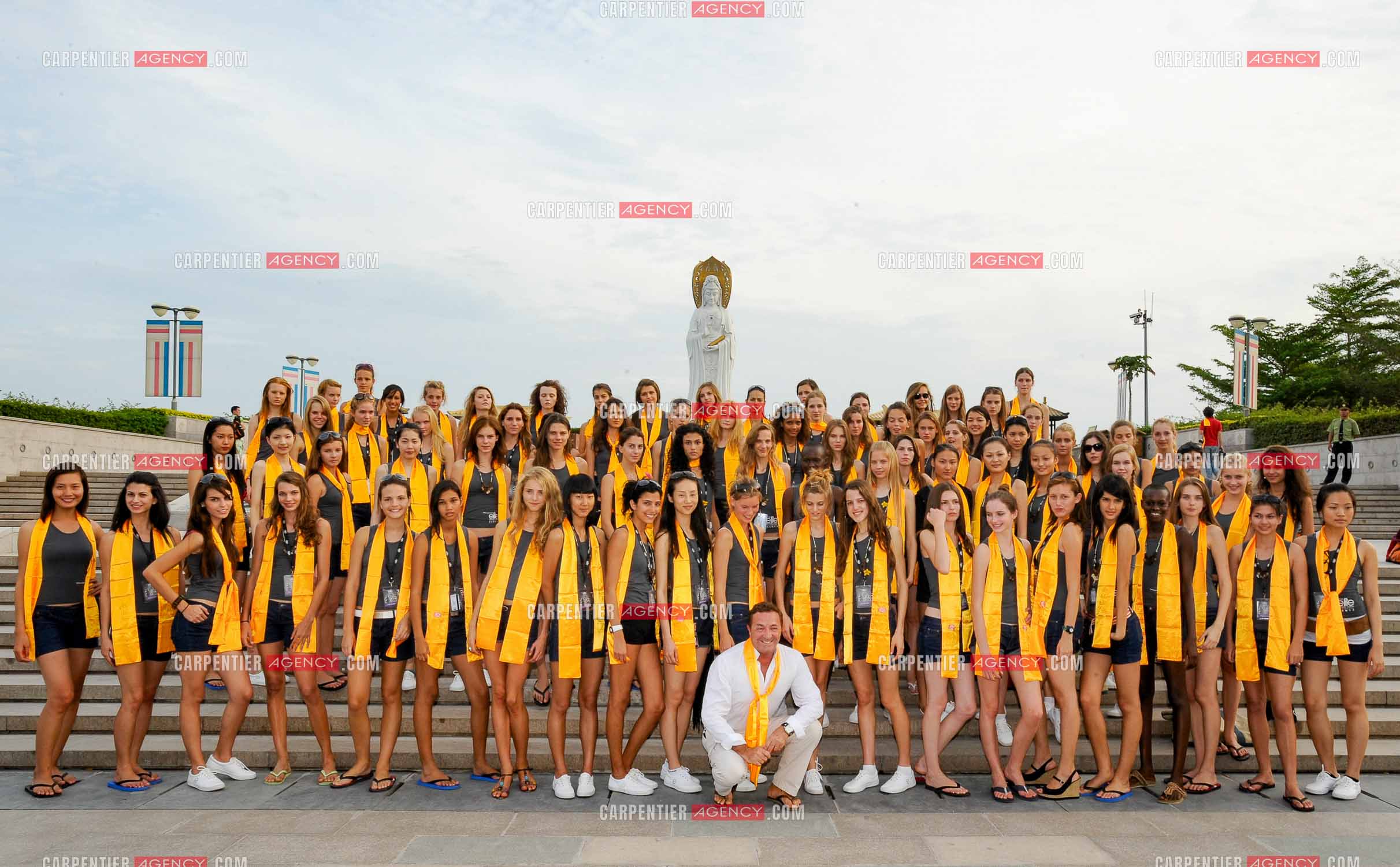 Gérald Marie Président de Elite Model Management lors de la finale internationale à Sanya en Chine pour la saison 2008.   ( Exclusif )