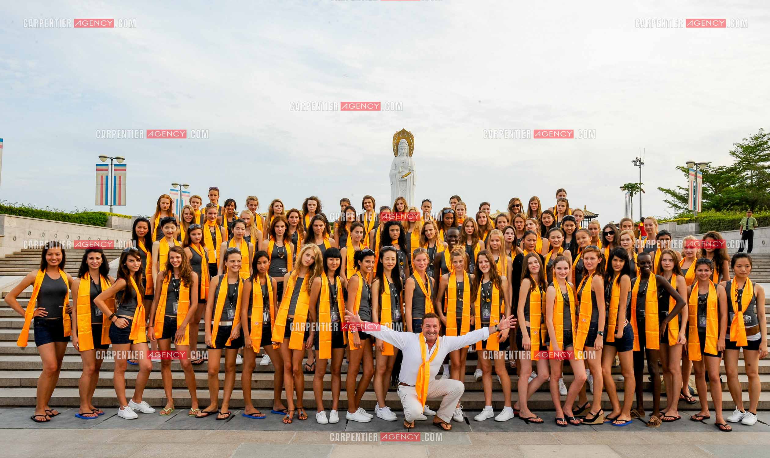 Gérald Marie Président de Elite Model Management lors de la finale internationale à Sanya en Chine pour la saison 2008.   ( Exclusif )