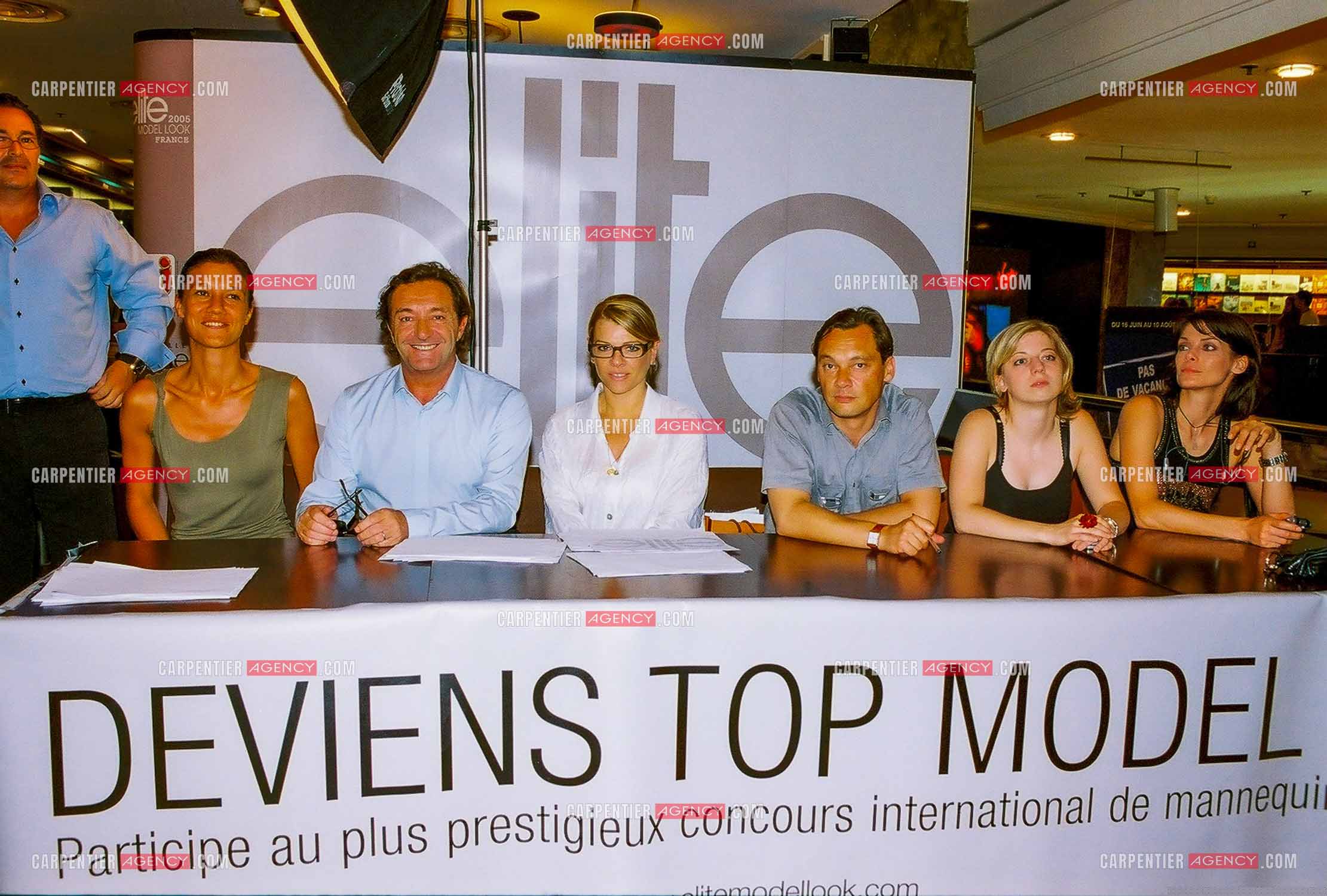 Gérald Marie Président de Elite Model Management à Paris pour le casting de la finale française.   ( Exclusif )