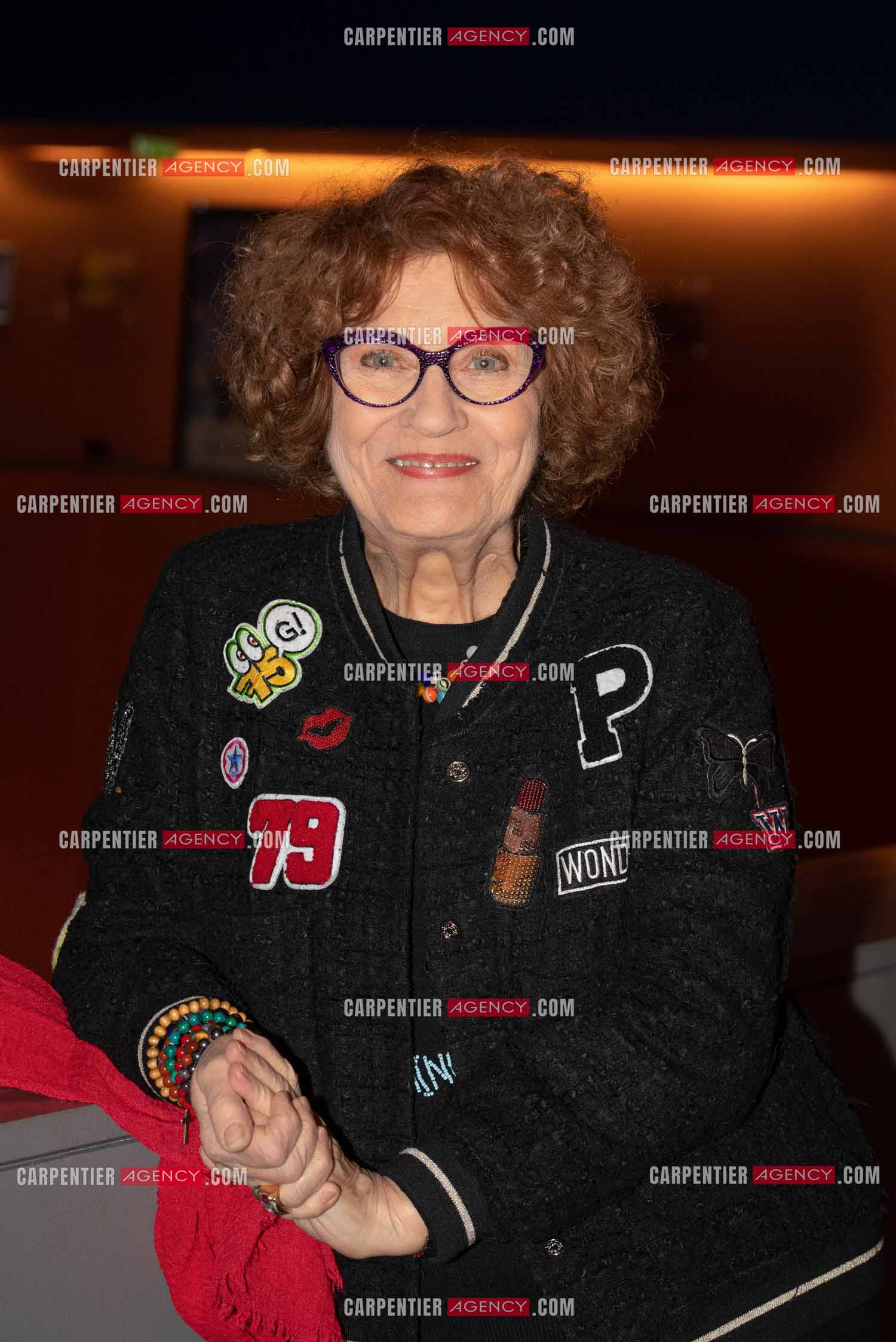 L'actrice Andréa Ferréol en avant première pour le film “ CHOEUR de ROCKERS “ au Six N’Étoiles de Six-Fours-les-Plages.   ( Exclusif )