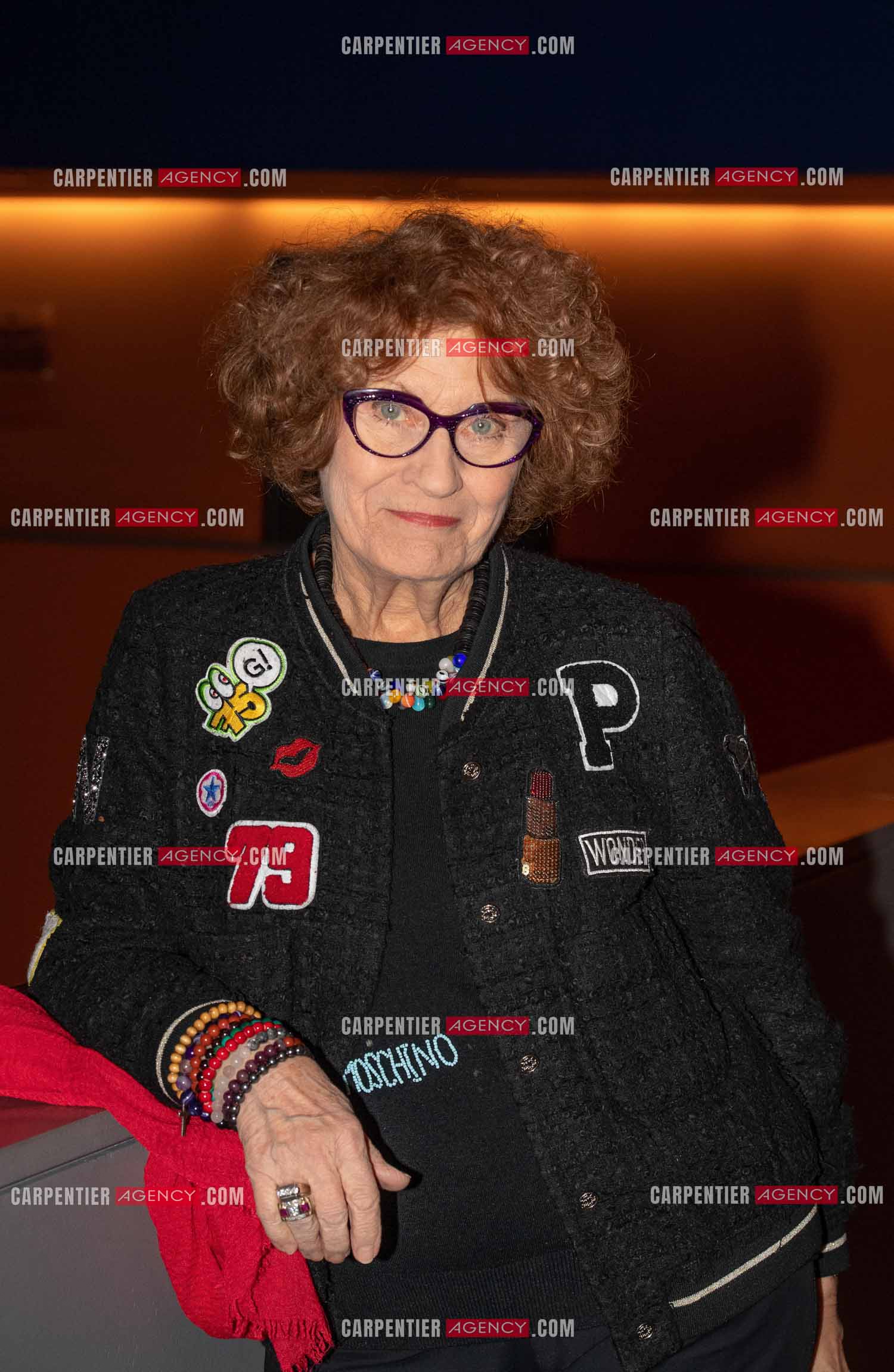 L'actrice Andréa Ferréol en avant première pour le film “ CHOEUR de ROCKERS “ au Six N’Étoiles de Six-Fours-les-Plages.   ( Exclusif )