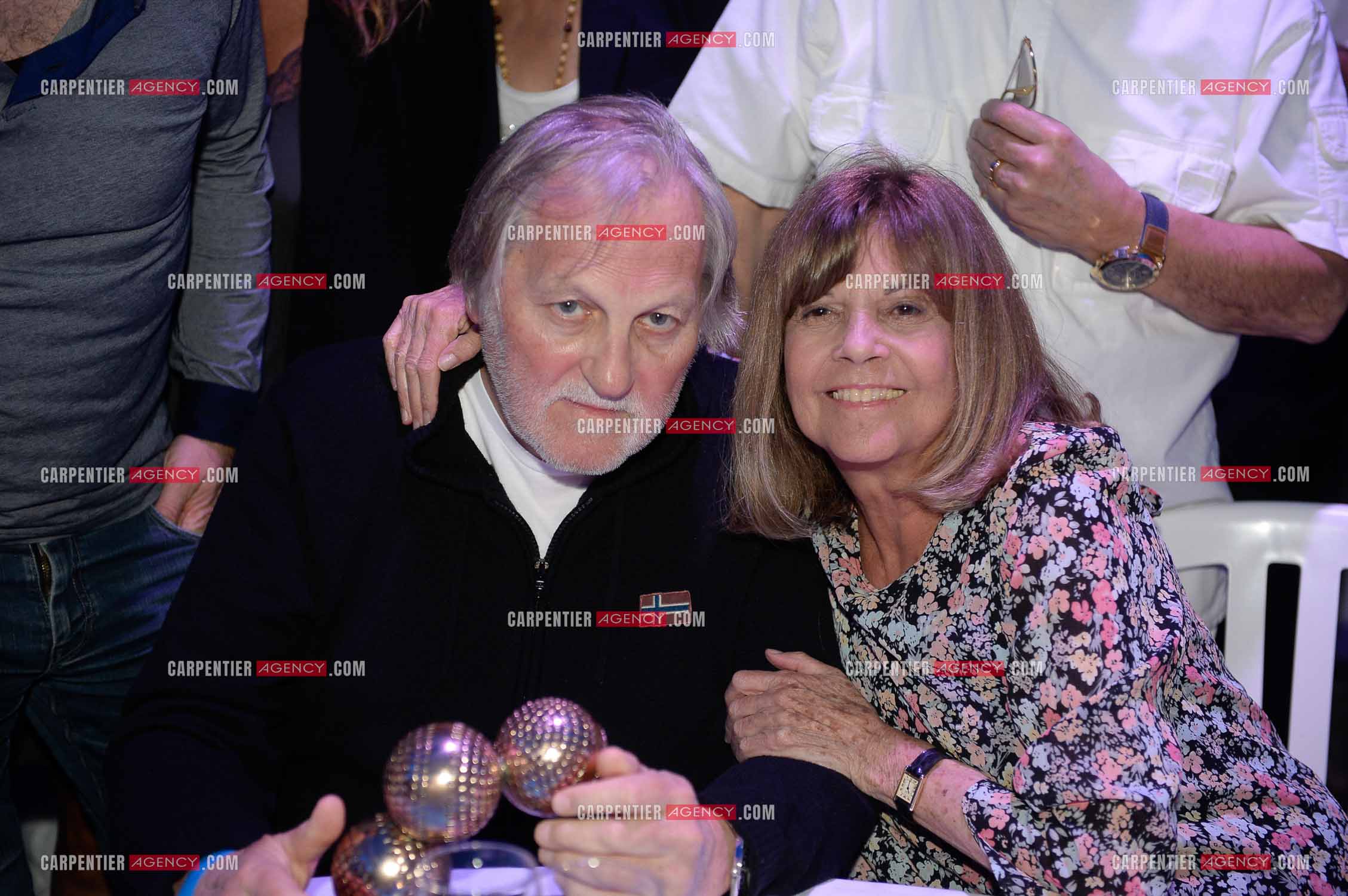 La chanteuse Chantal Goya et son mari Jean-Jacques Debout.