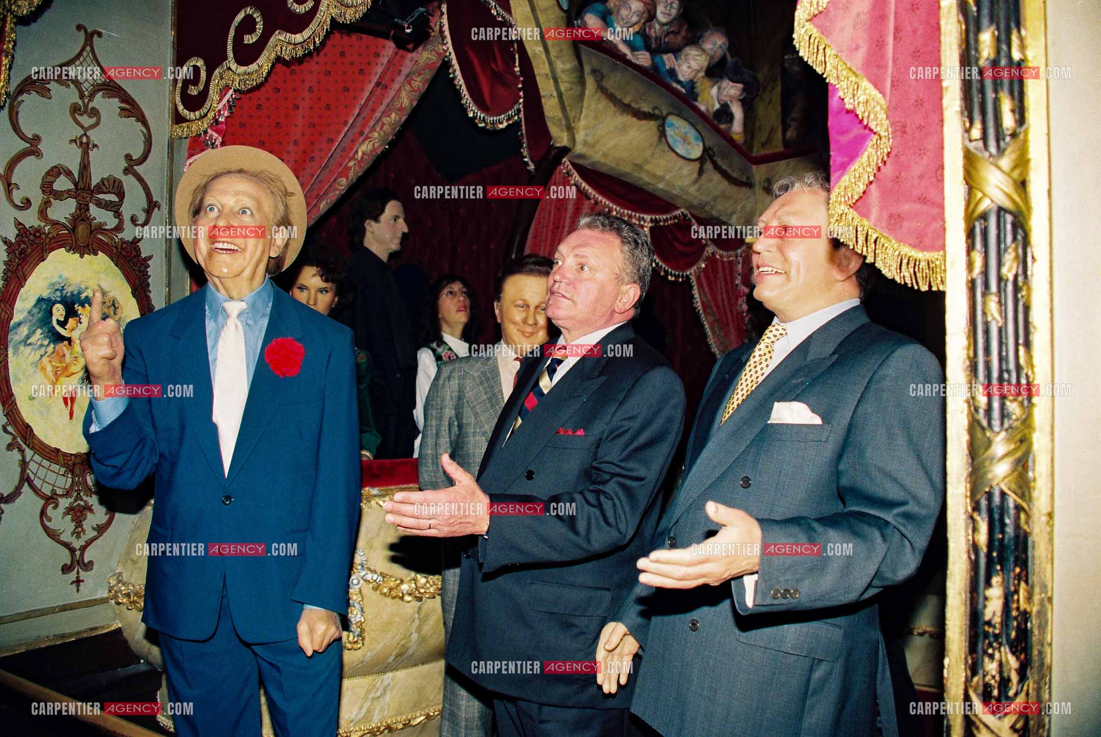 Jacques Martin rentre au musée Grévin à Paris.    ( Exclusif )