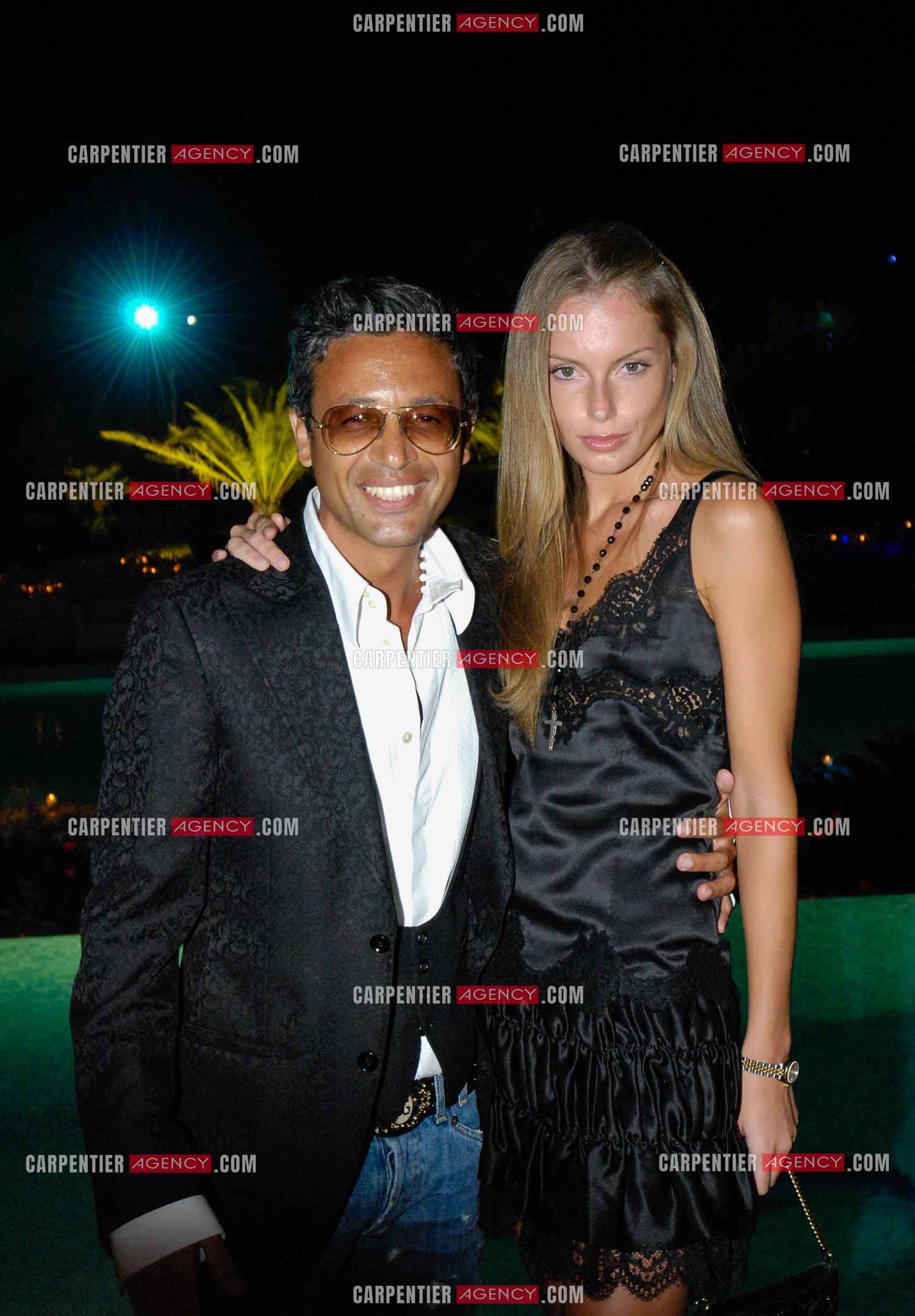 L'homme d'affaires Omar Harfouch et sa compagne.    ( Exclusif )