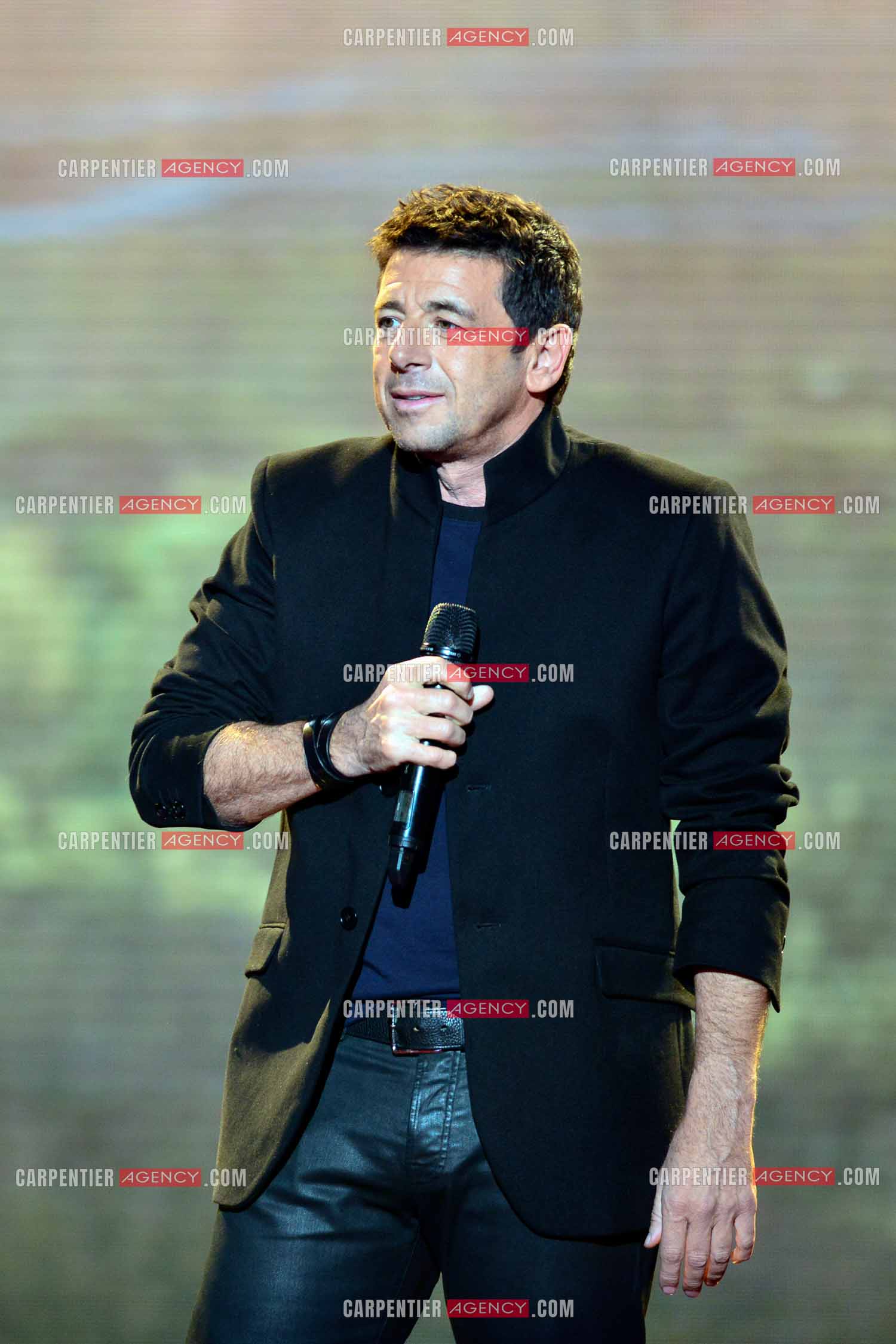 Le chanteur Patrick Bruel.   ( Exclusif )