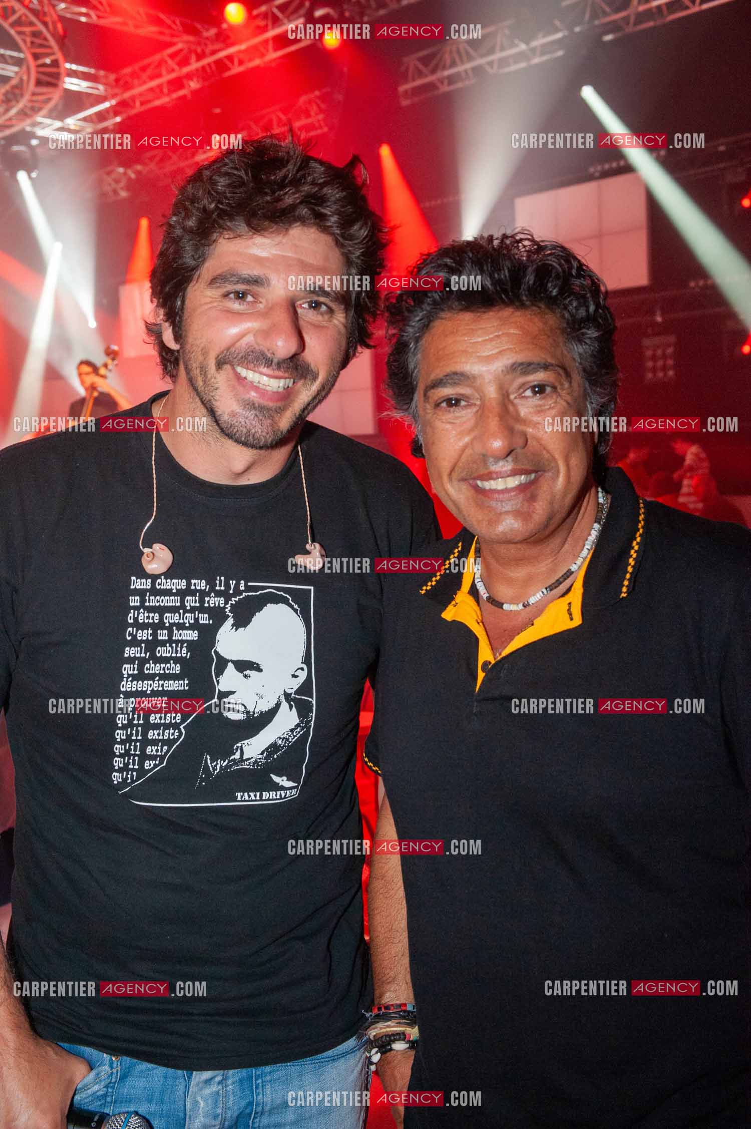 Émission spéciale en Belgique réunissant les Italianos Belges. Frédéric François et Patrick Fiori.     ( Exclusif )