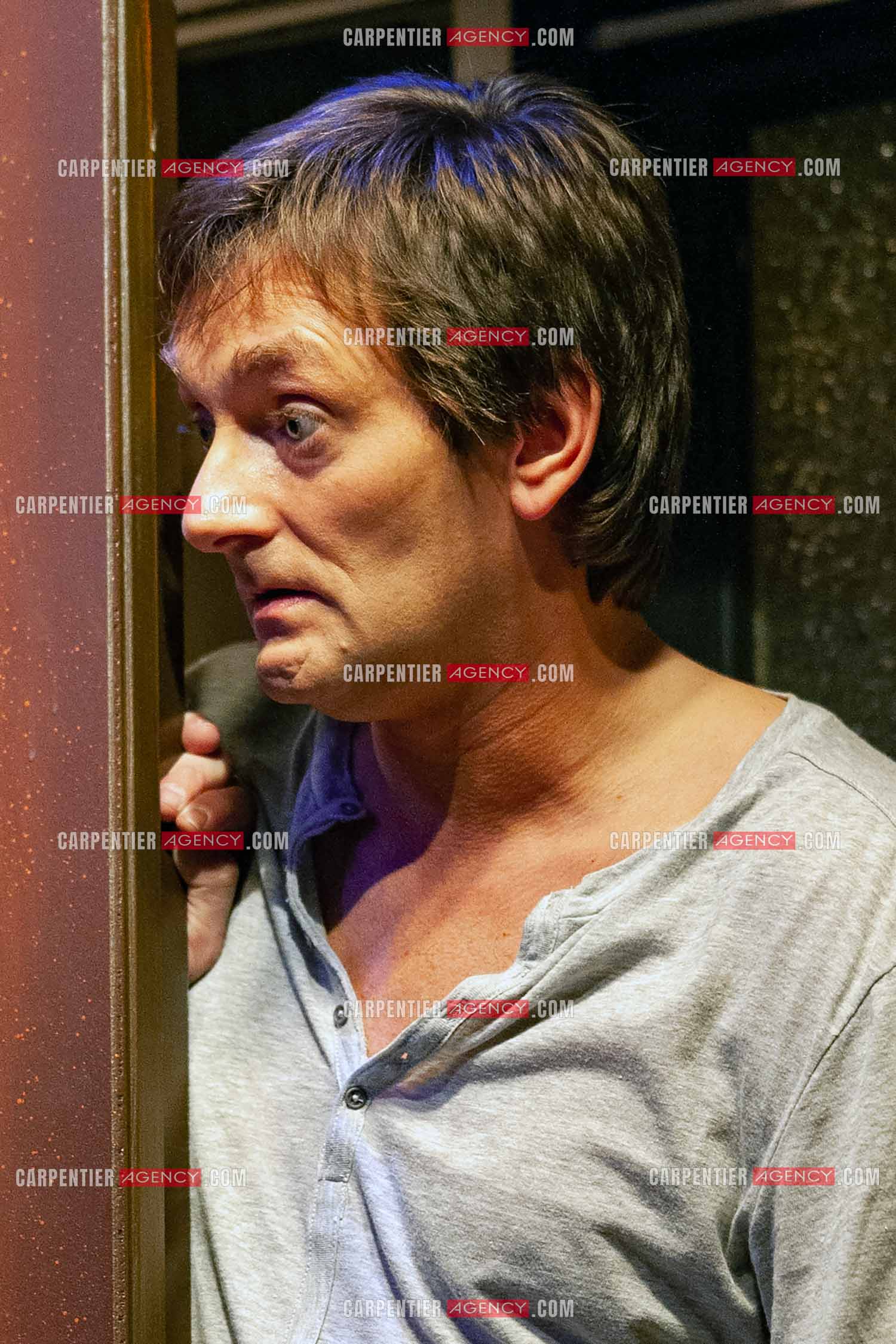 Portrait de l'humoriste Pierre Palmade.