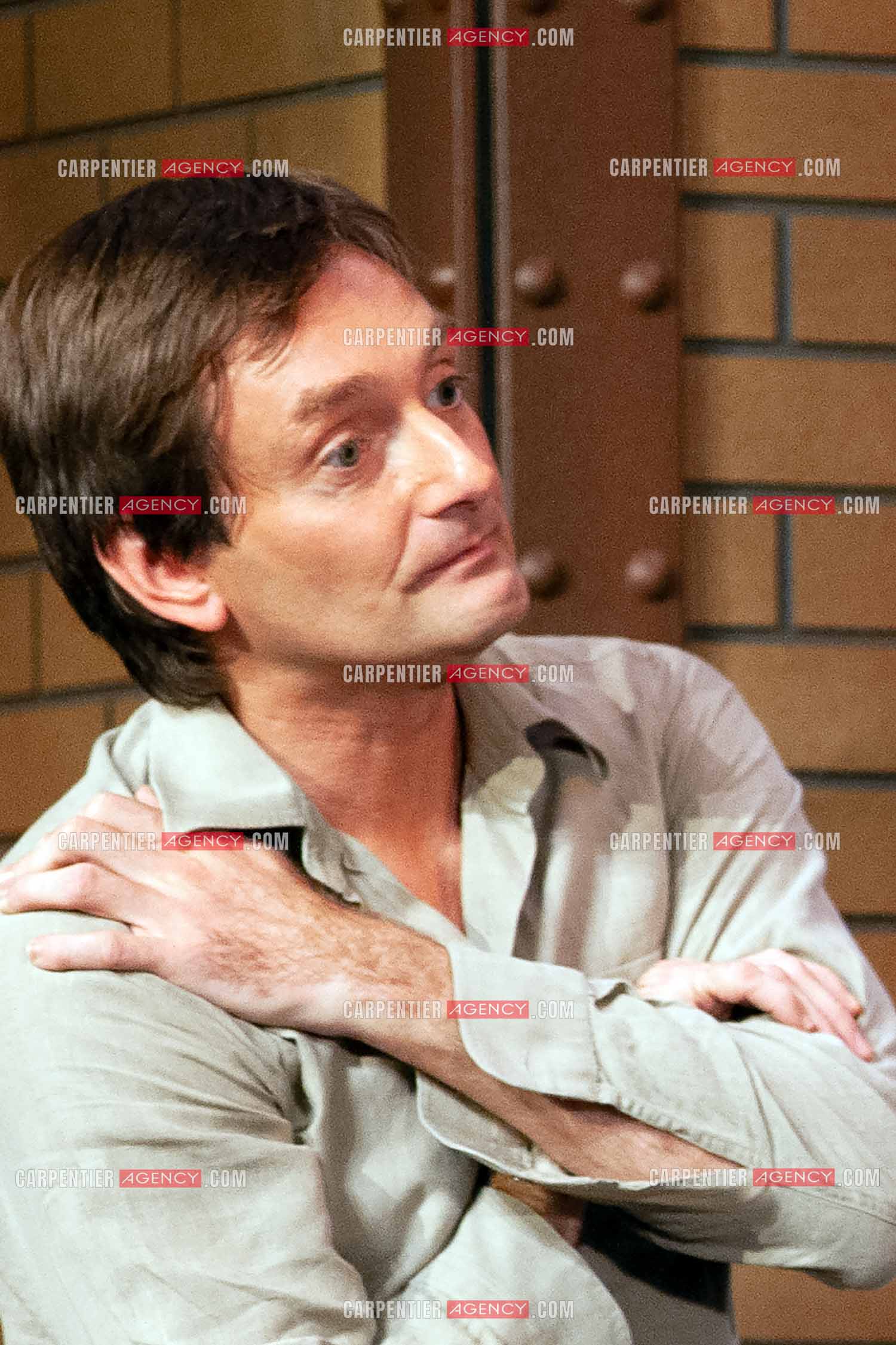 Portrait de l'humoriste Pierre Palmade.