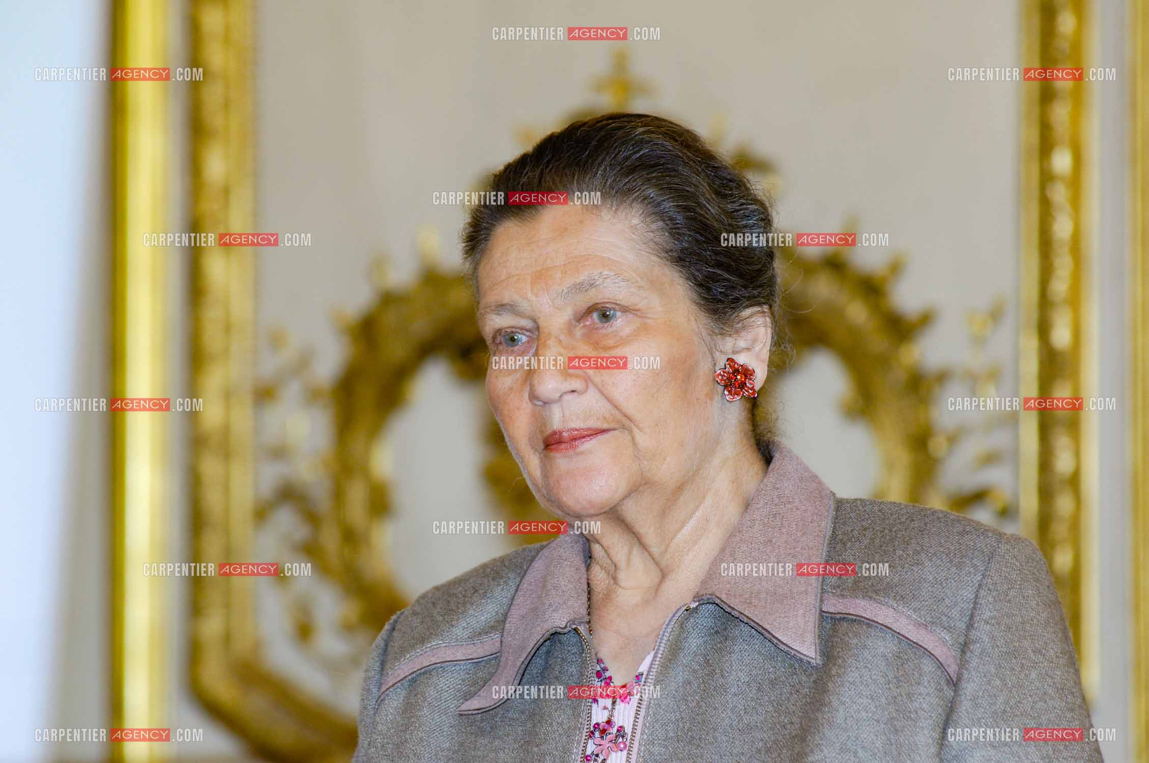 Journée mondiale des orphelins du sida présidée par Madame Simone Veil et Madame Albina du Boisrouvray.          ( Exclusif )