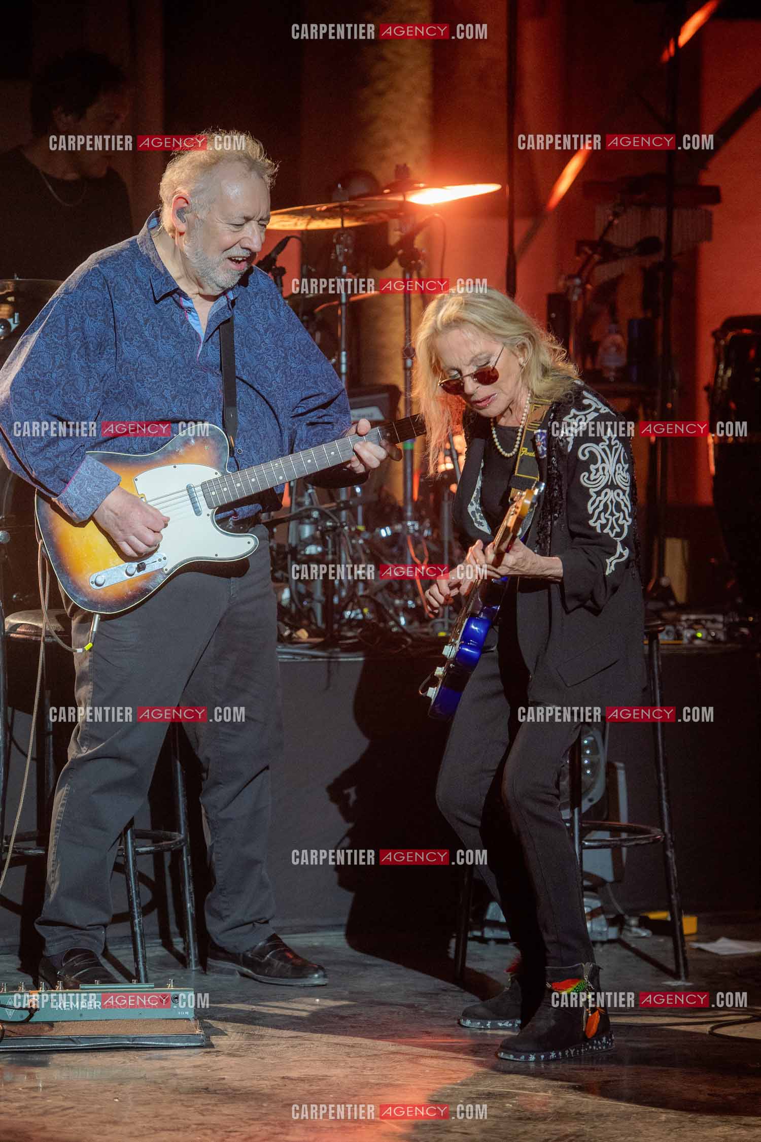 La chanteuse Véronique Sanson au festival de Ramatuelle pour sa dernière date de sa tournée d'été "Hasta Luego".      ( Exclusif )