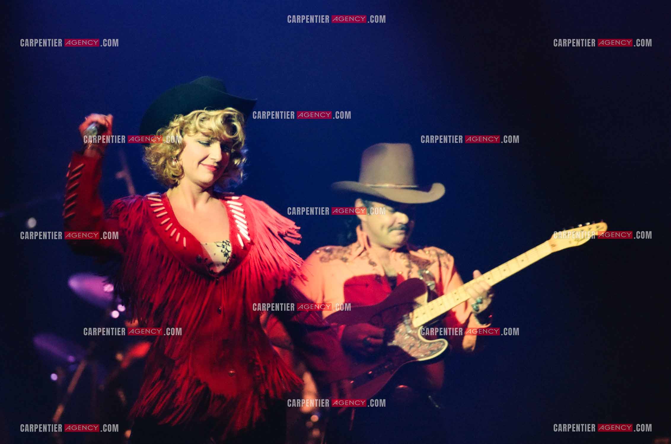 La chanteuse Jeane Manson en concert Country Girl au Casino de Paris.  ( Exclusif )