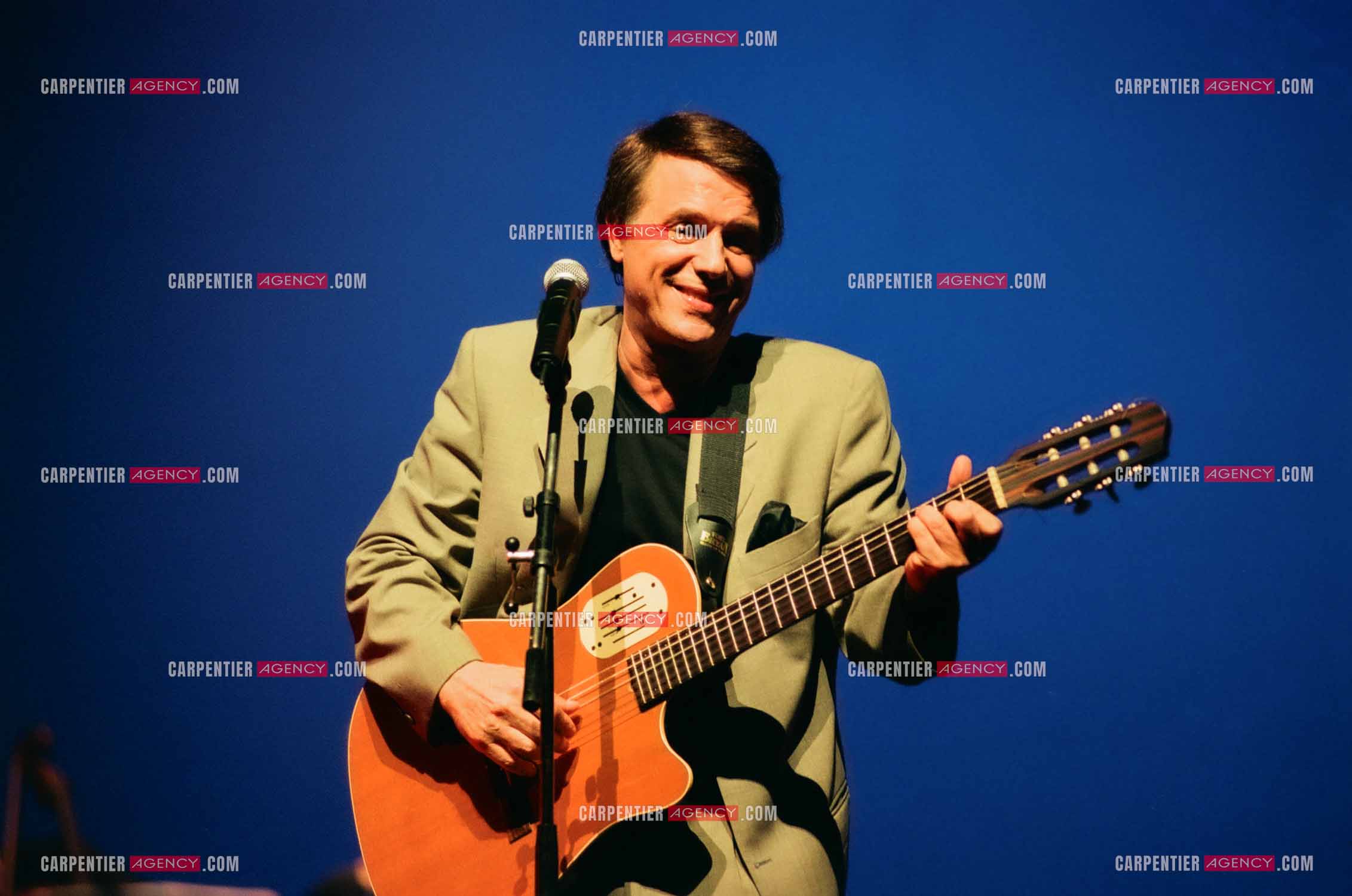 Le chanteur Salvatore Adamo en concert.  ( Exclusif )