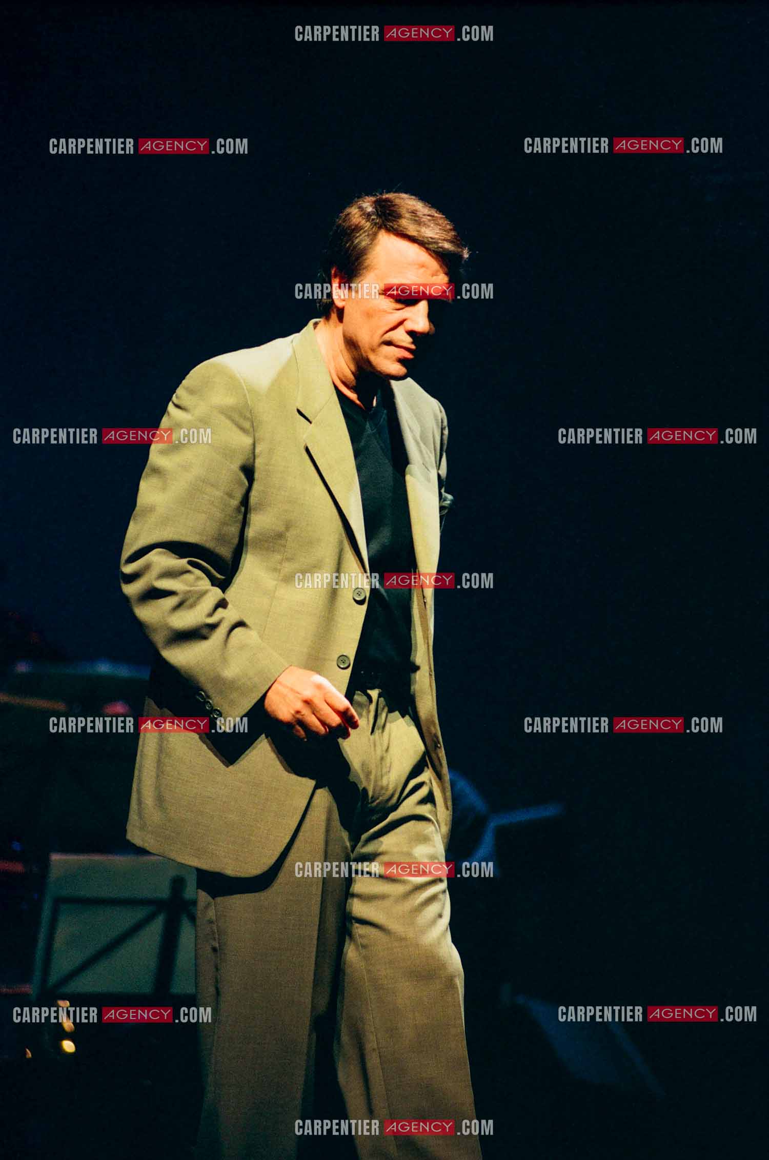 Le chanteur Salvatore Adamo en concert.  ( Exclusif )