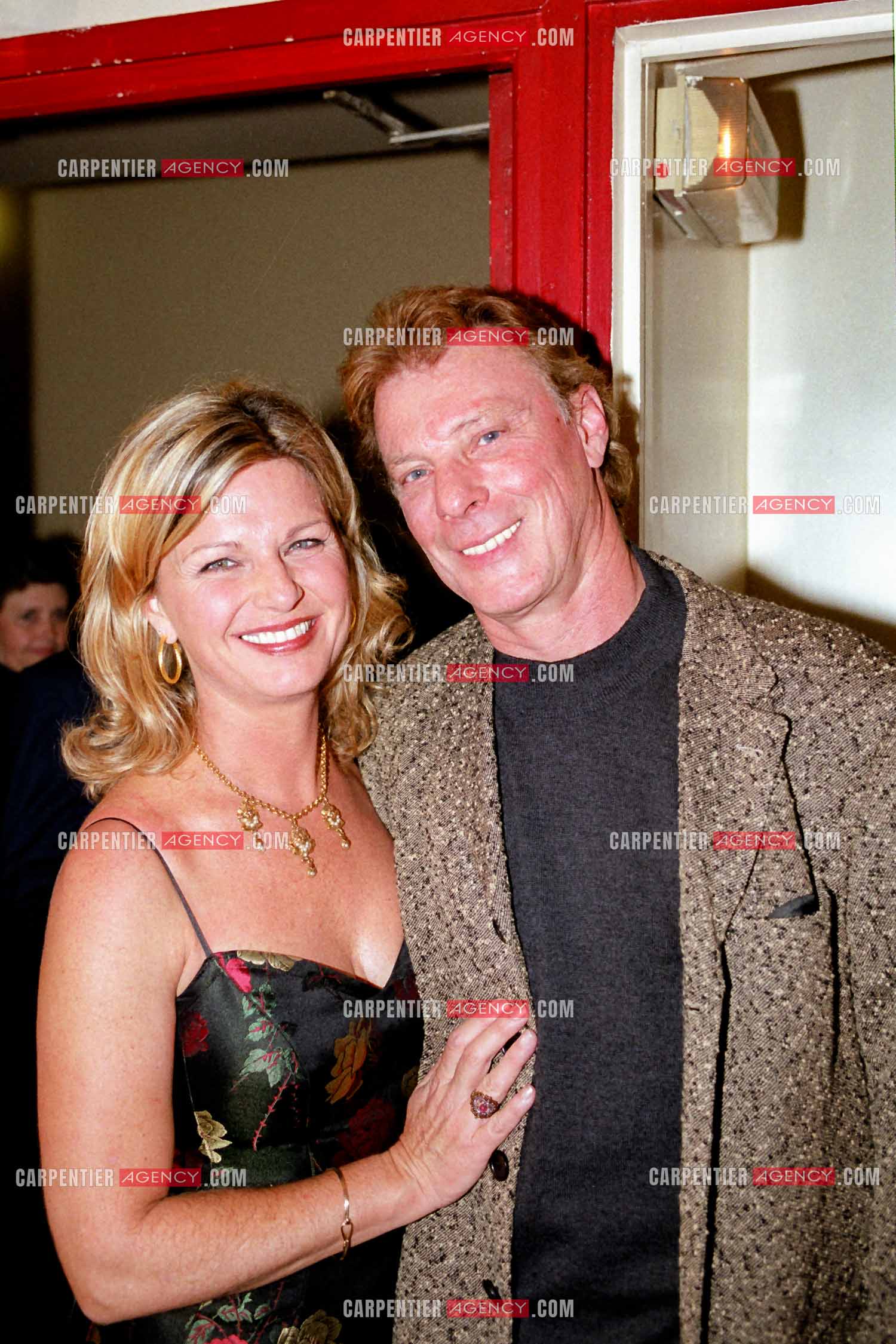 Le chanteur Herbert Léonard et la chanteuse Jeane Manson.    ( Exclusif )