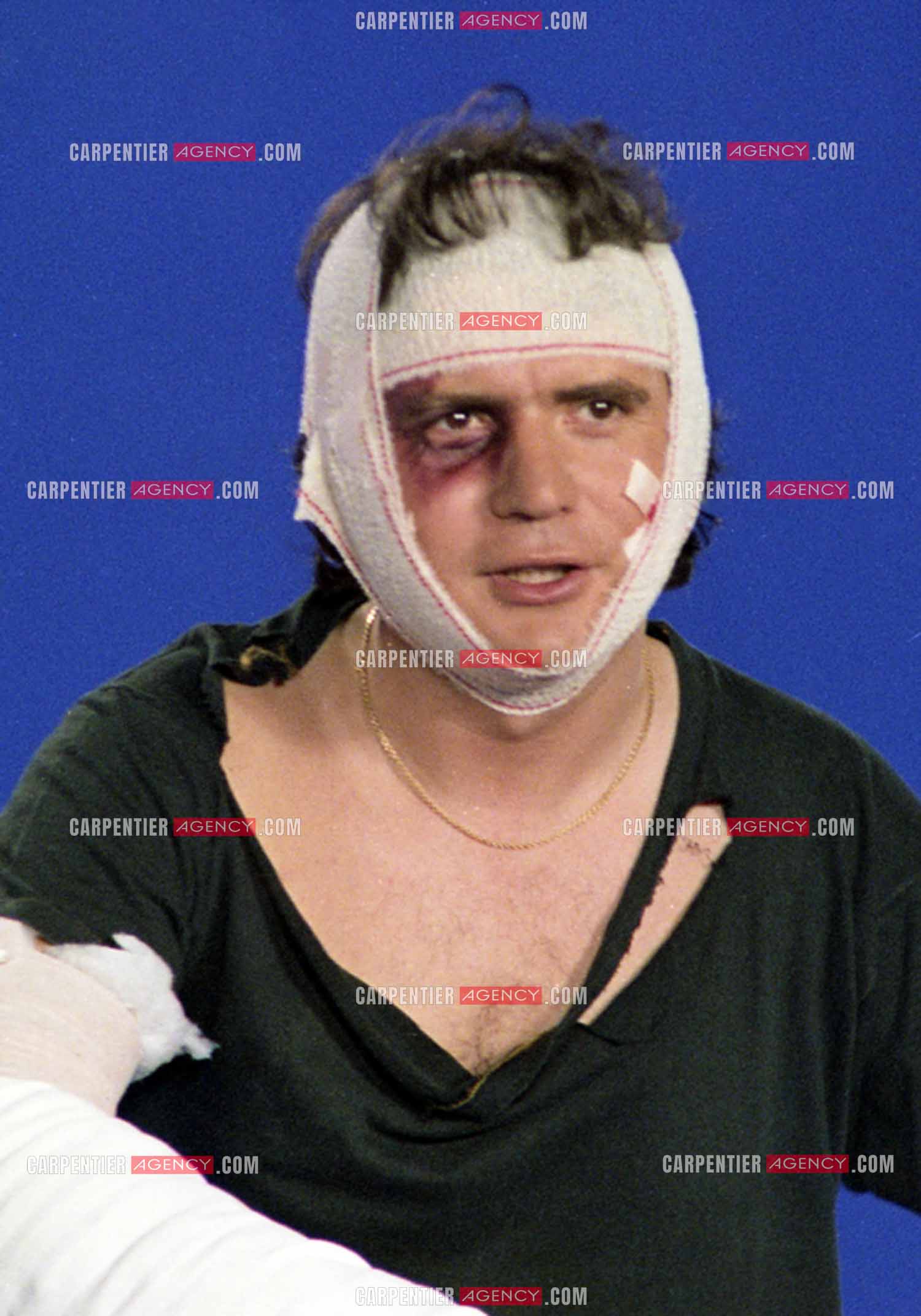 Le chanteur Daniel Balavoine.   ( Exclusif )