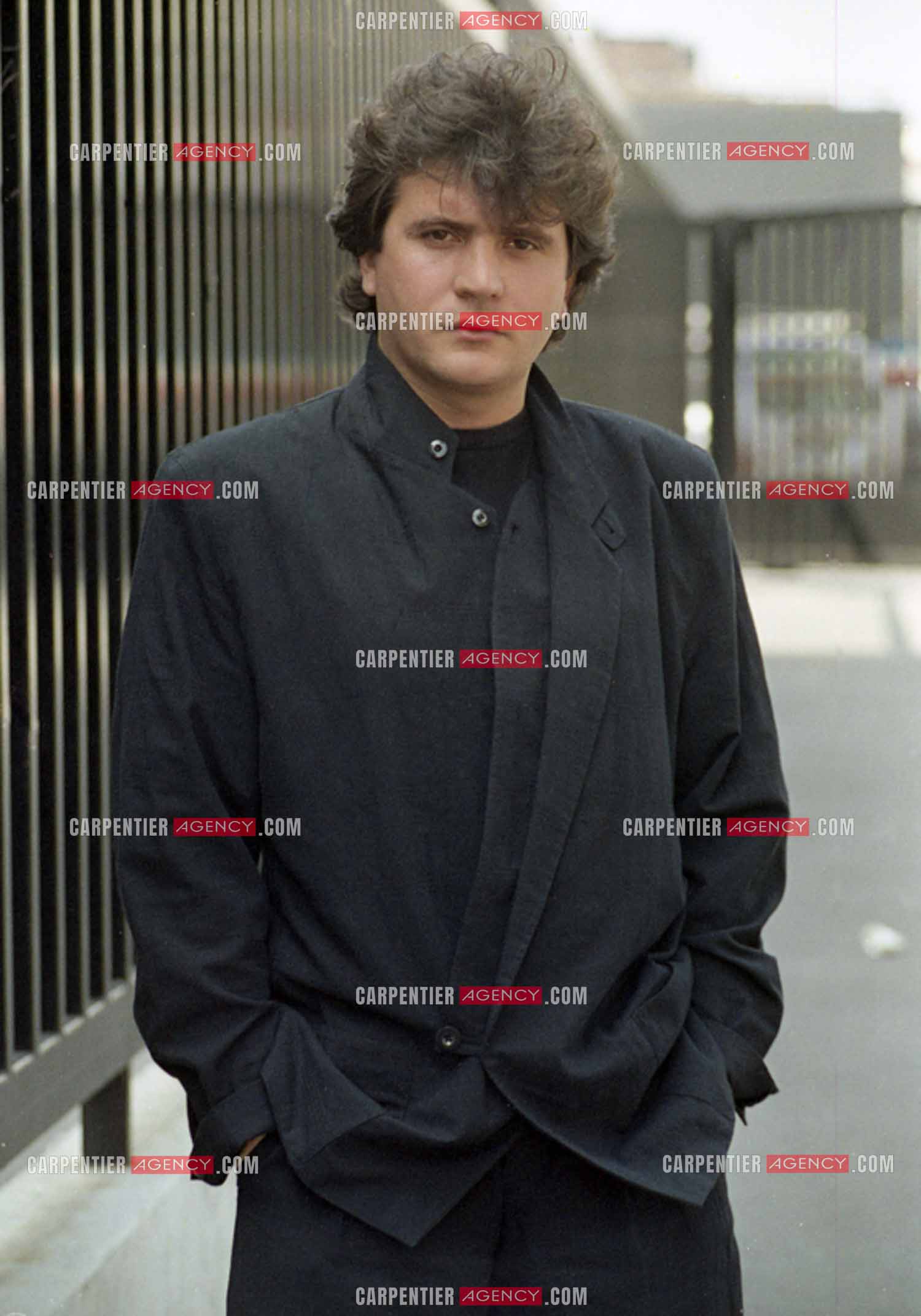 Portrait du chanteur Daniel Balavoine.    ( Exclusif )