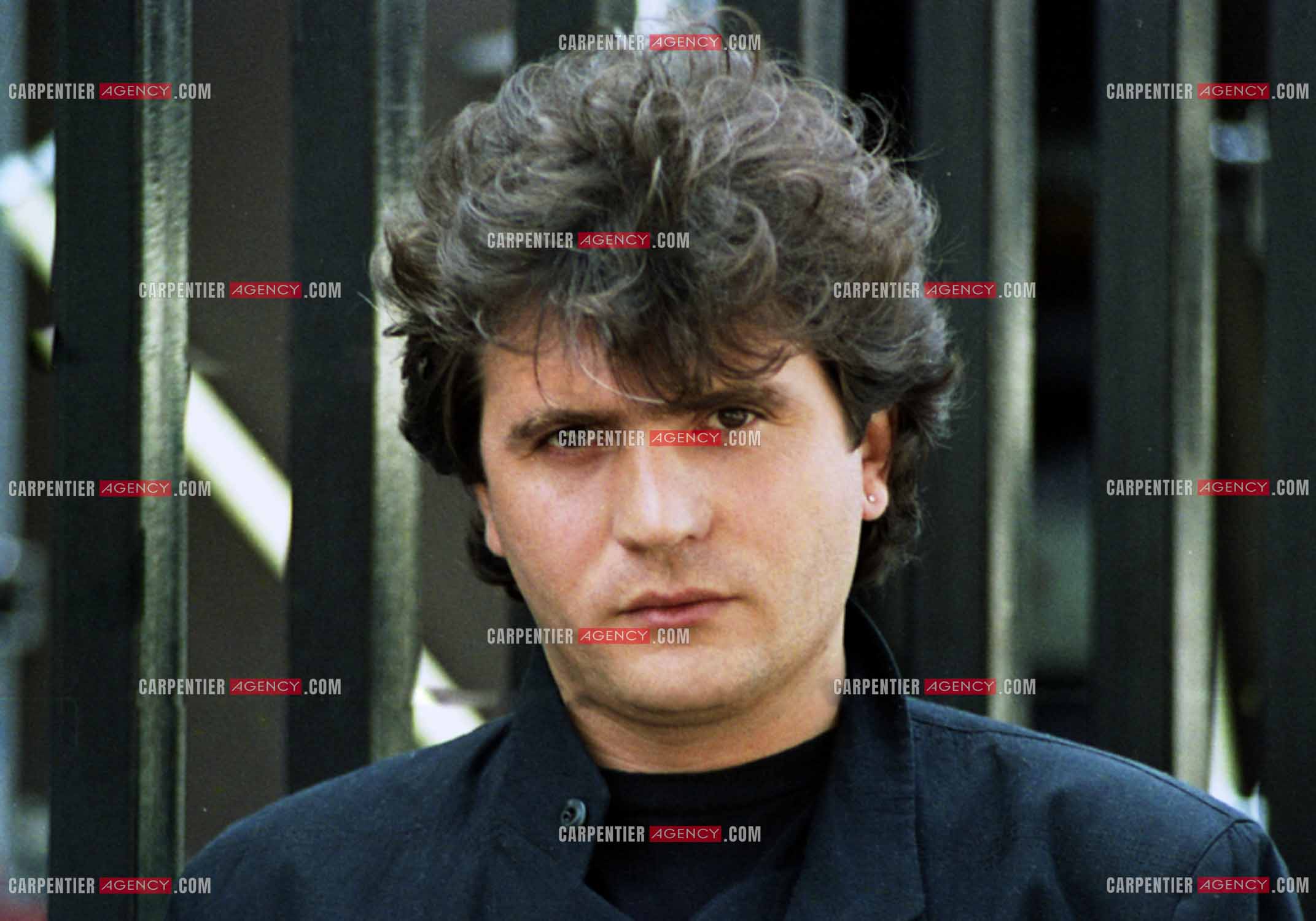 Portrait du chanteur Daniel Balavoine.    ( Exclusif )