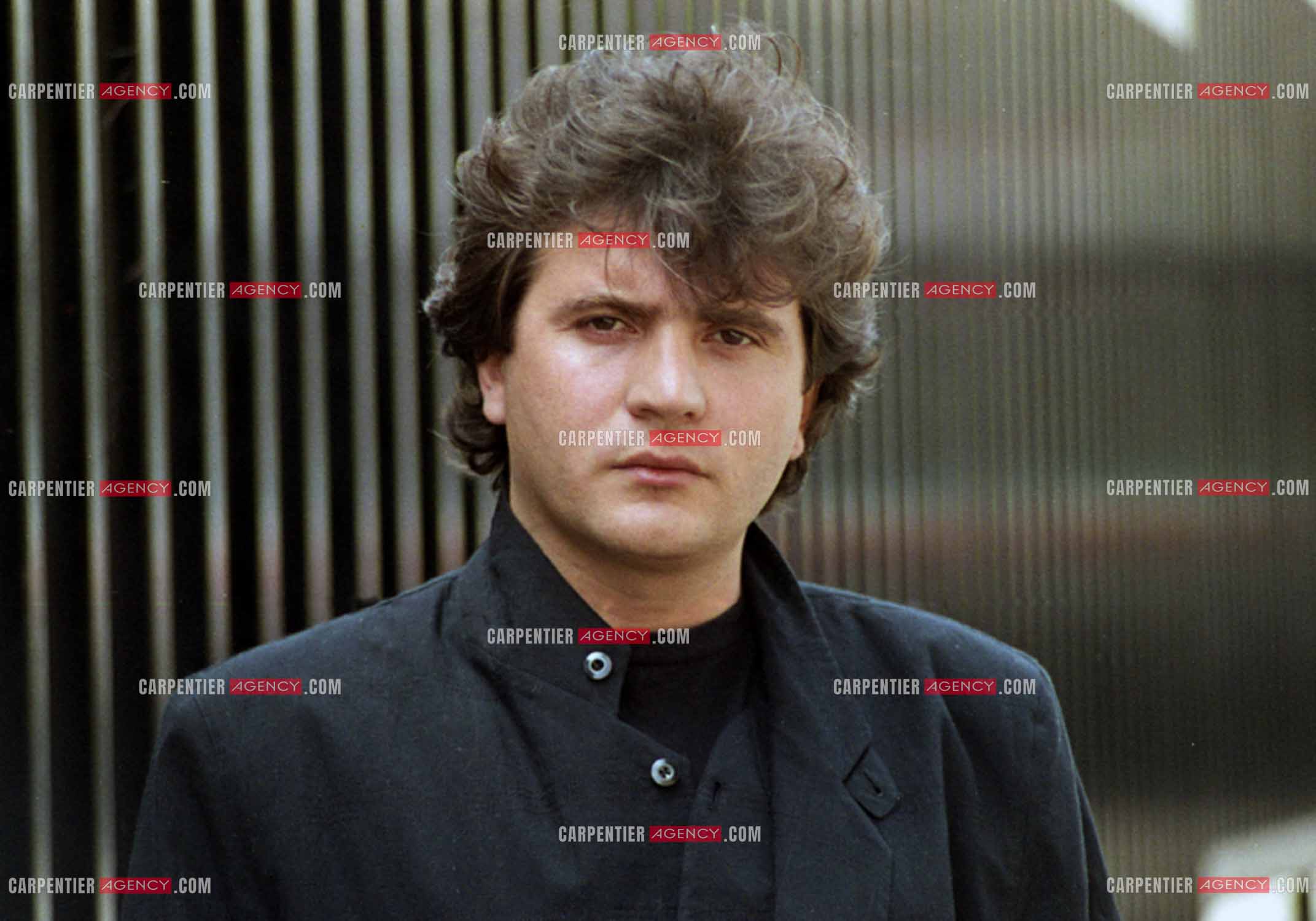 Portrait du chanteur Daniel Balavoine.    ( Exclusif )