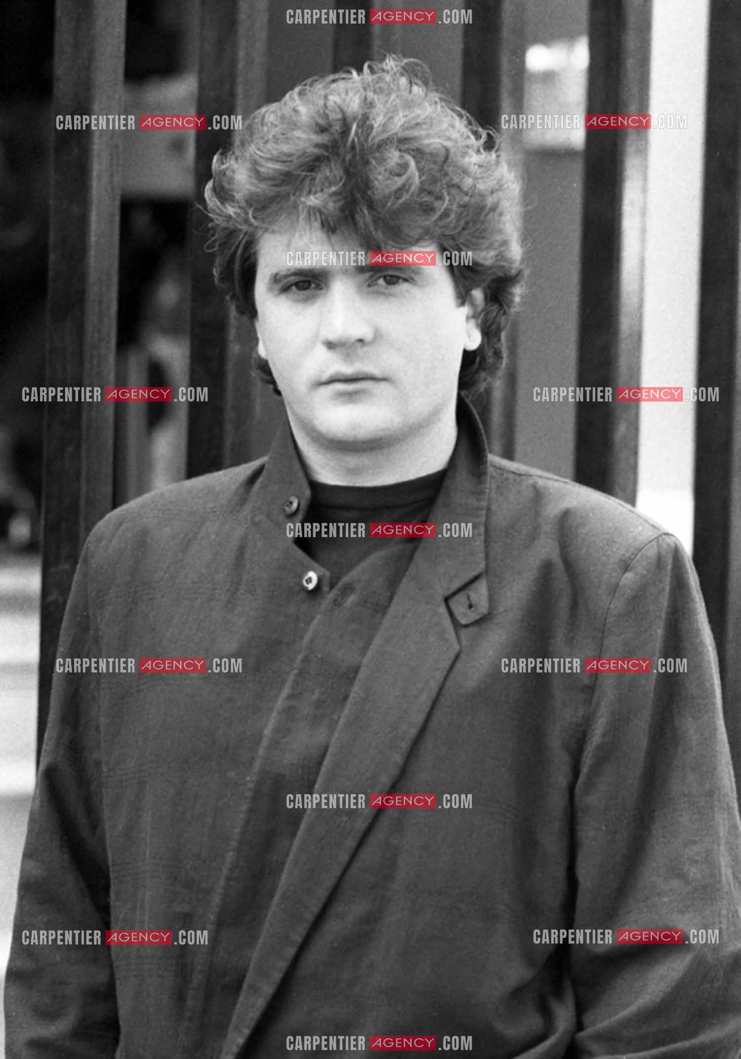 Séance portraits du chanteur Daniel Balavoine.    ( Exclusif )