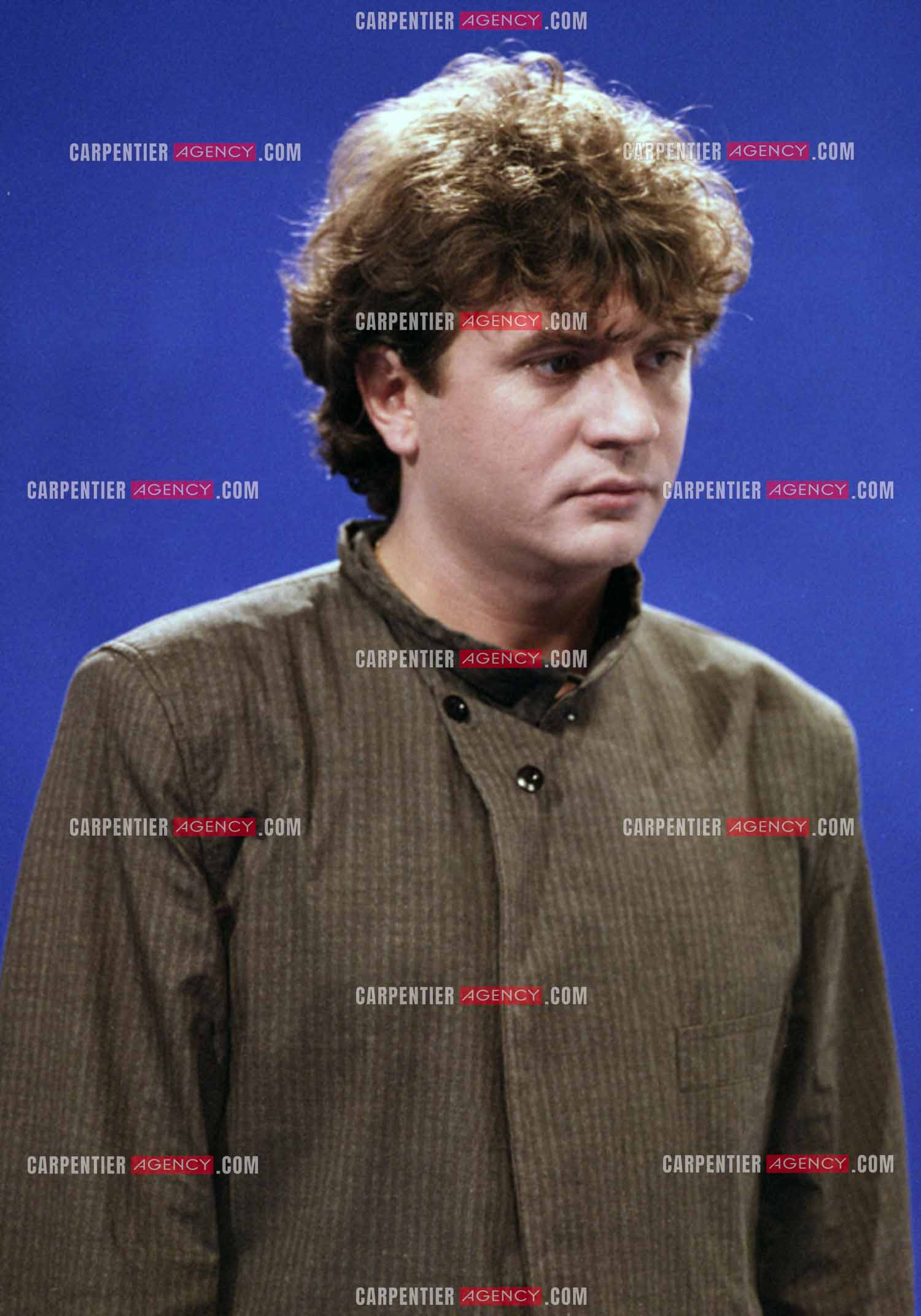 Portrait du chanteur Daniel Balavoine.    ( Exclusif )