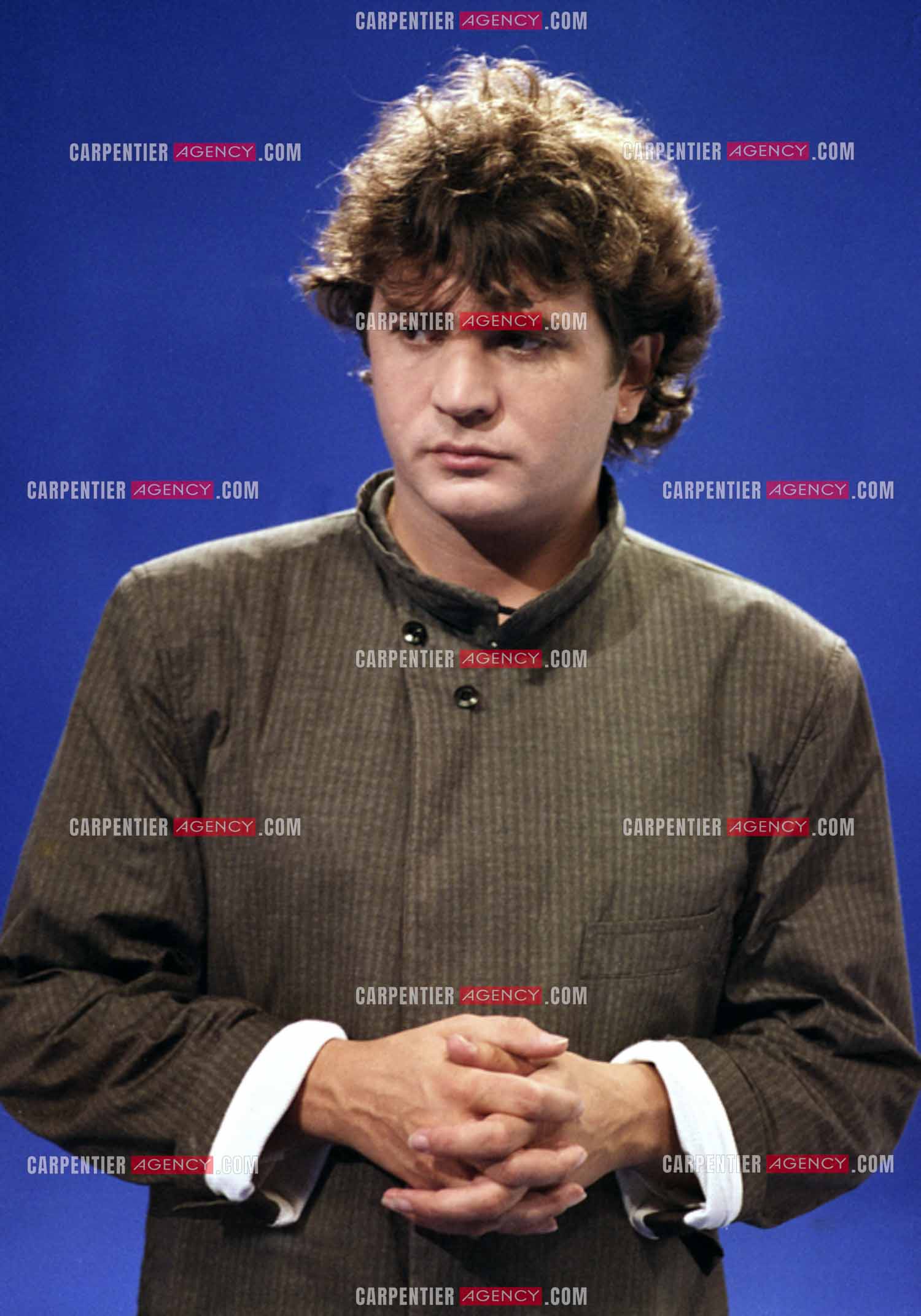 Portrait du chanteur Daniel Balavoine.    ( Exclusif )