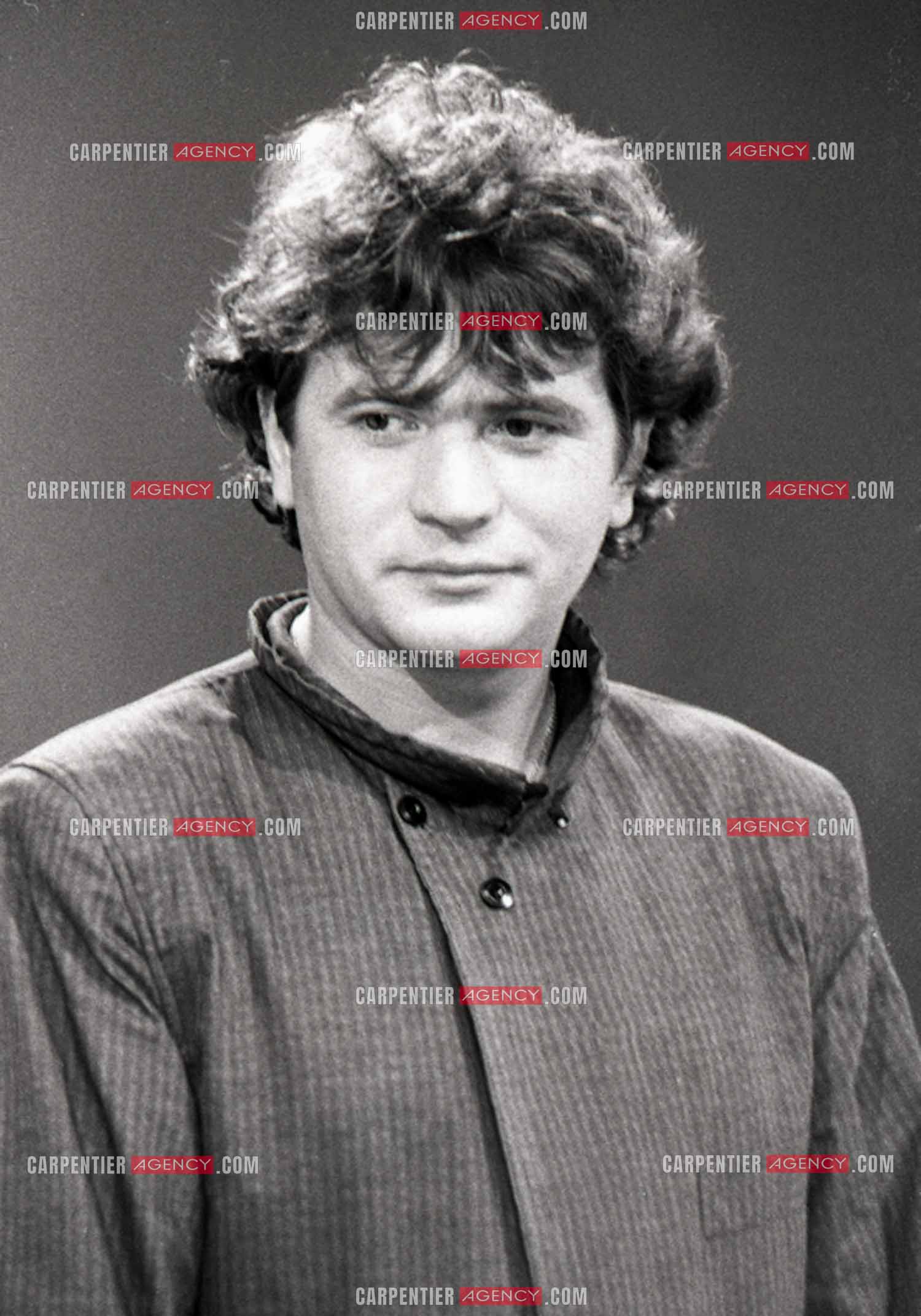 Le chanteur Daniel Balavoine.   ( Exclusif )