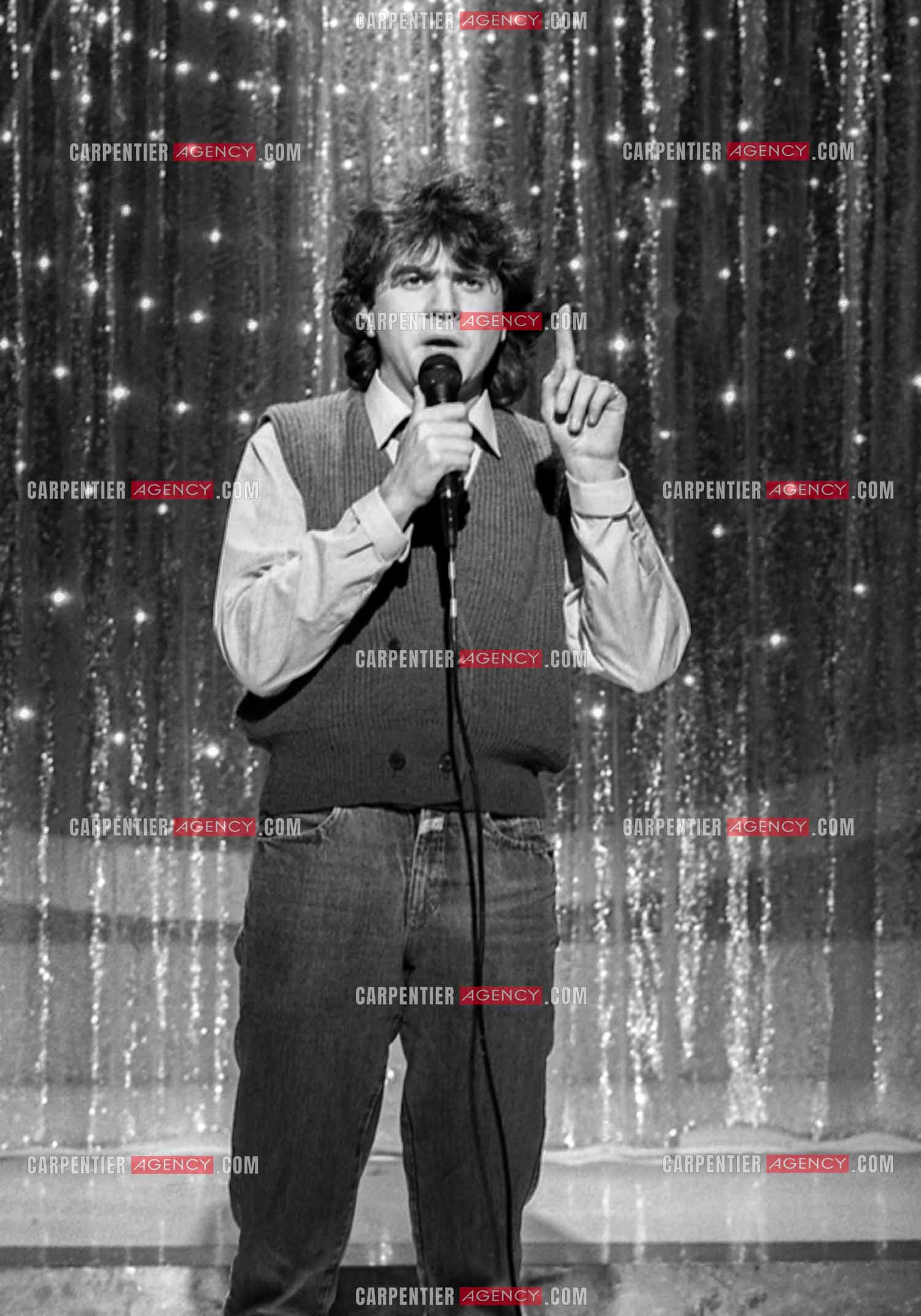 Le chanteur Daniel Balavoine.   ( Exclusif )