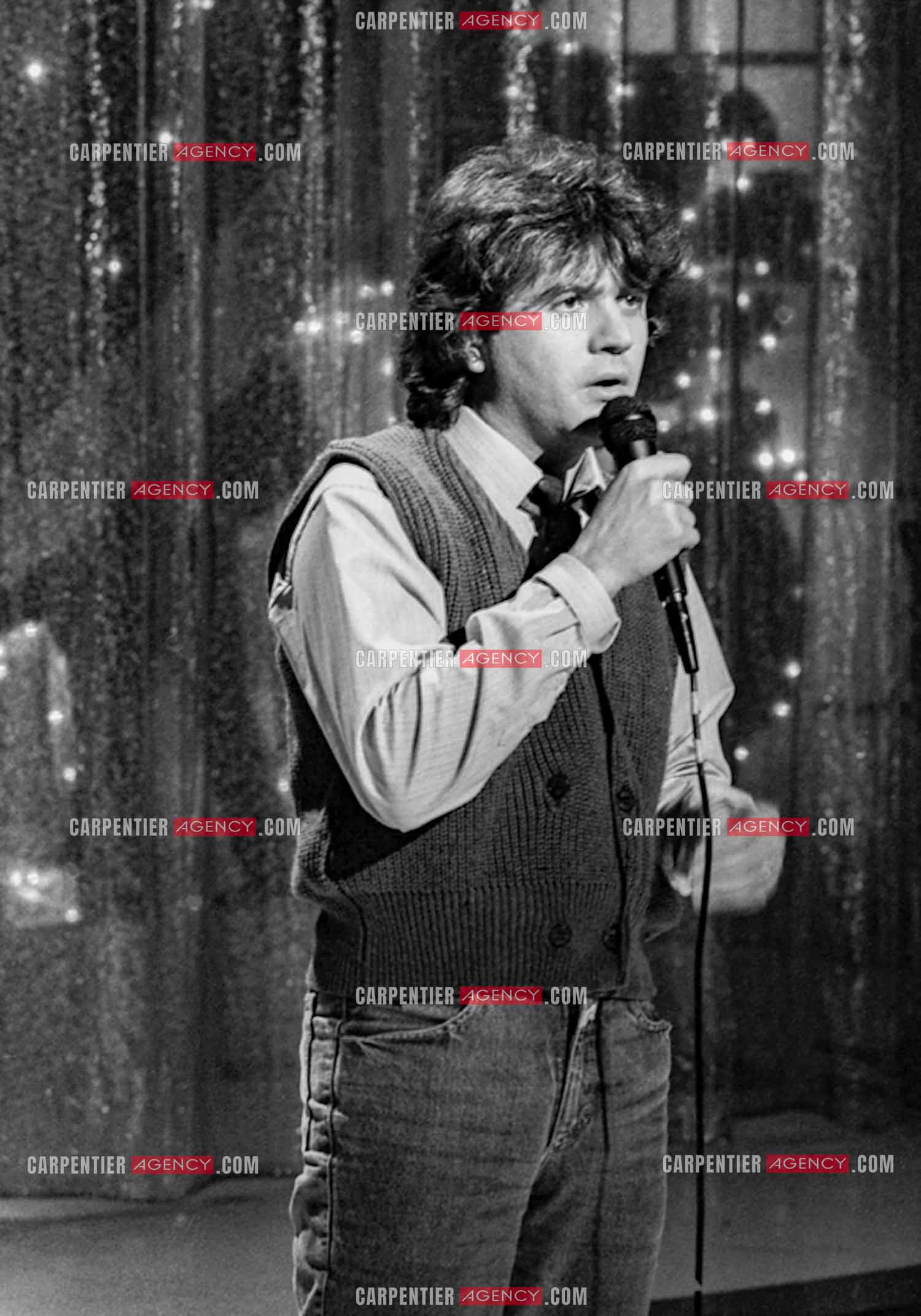 Le chanteur Daniel Balavoine.   ( Exclusif )