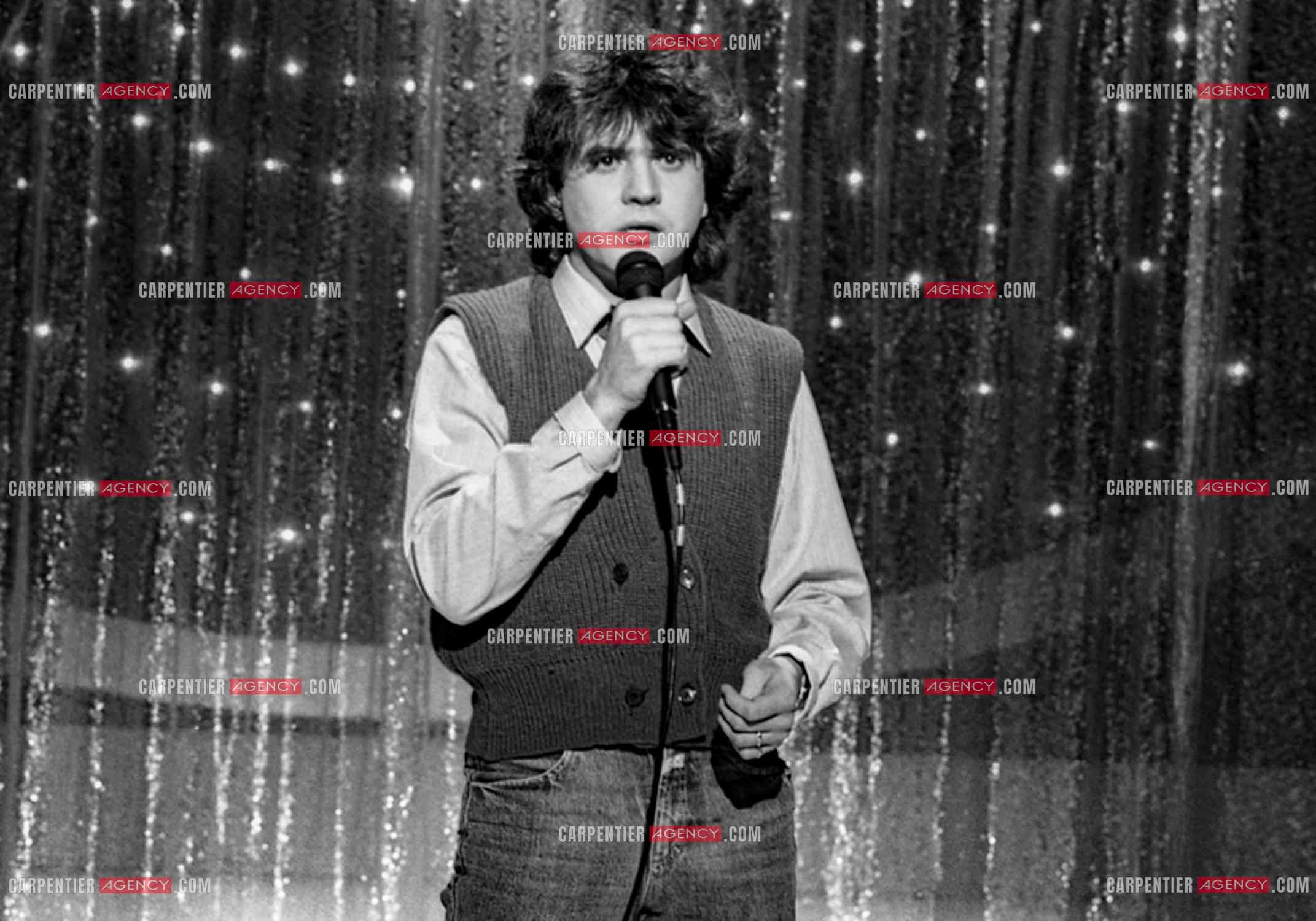 Le chanteur Daniel Balavoine.   ( Exclusif )