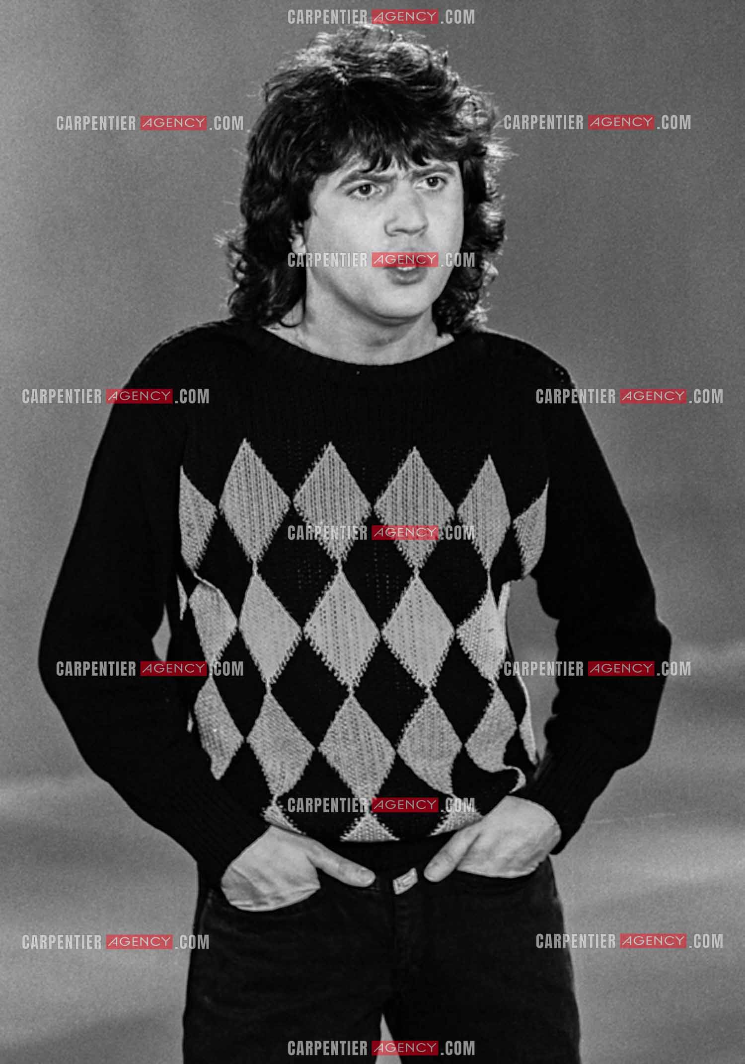 Le chanteur Daniel Balavoine.   ( Exclusif )