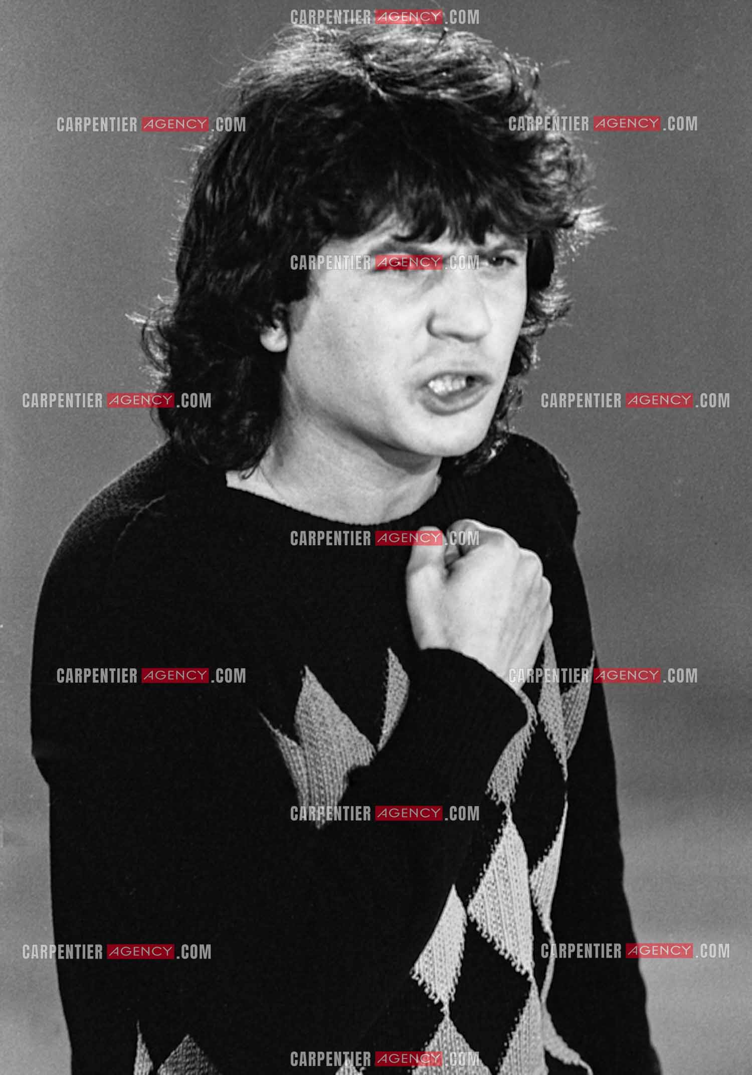 Le chanteur Daniel Balavoine.   ( Exclusif )