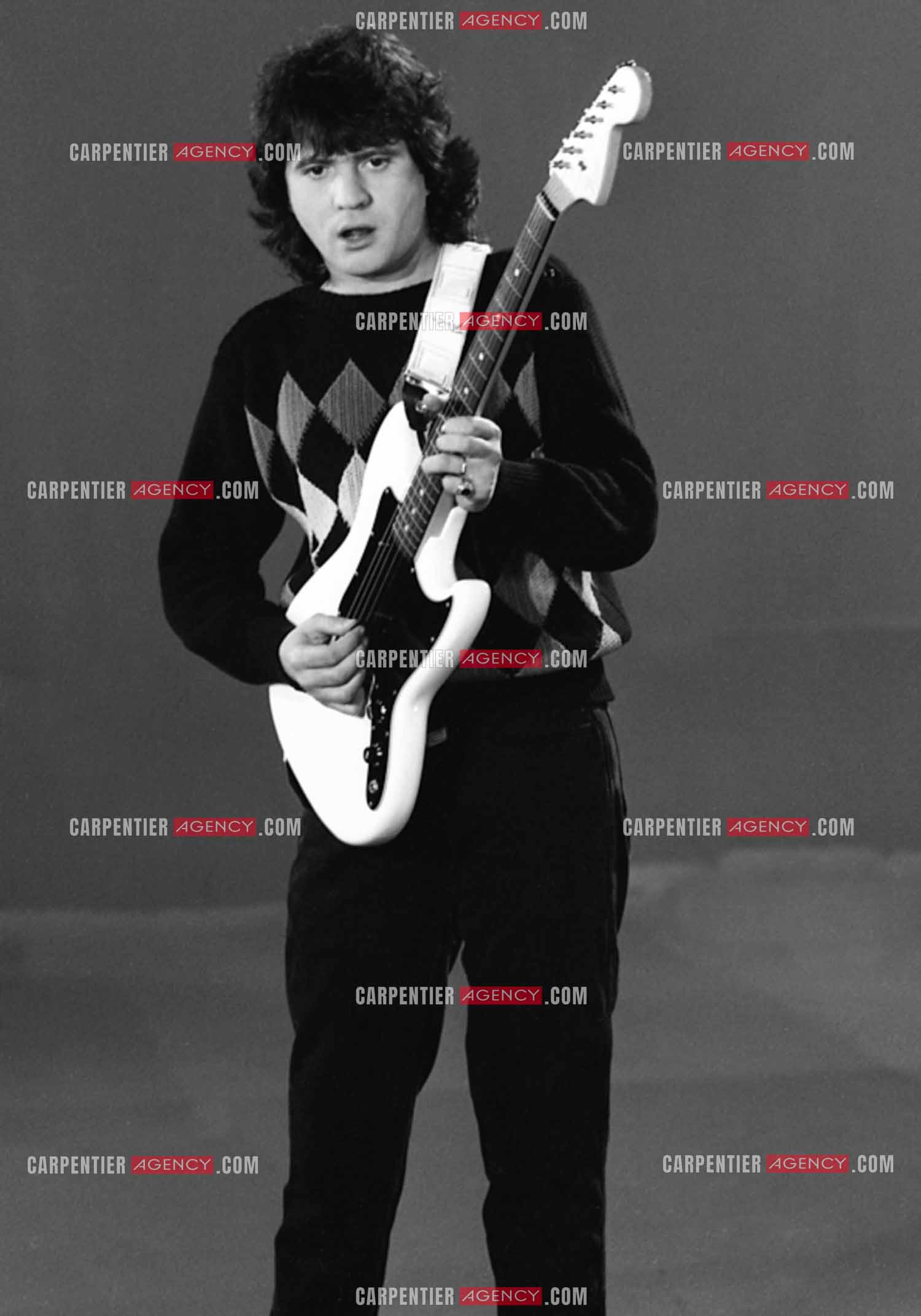 Le chanteur Daniel Balavoine.   ( Exclusif )