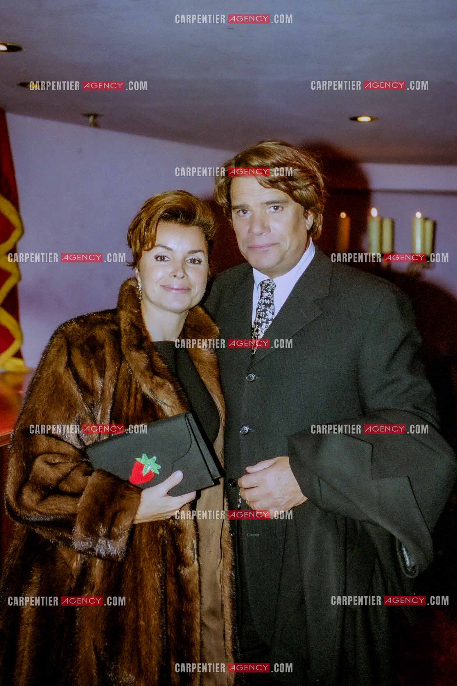 La pilote Catherine Caly dit Caty Caly organise une soirée privée entre amis pour ses 38 ans au VIP de Paris. Bernard Tapie et son épouse Dominique.     ( Exclusif )